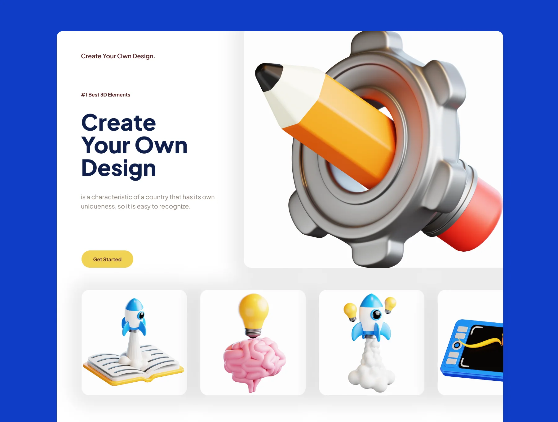 Creativity and Innovation 3D Illustration 2