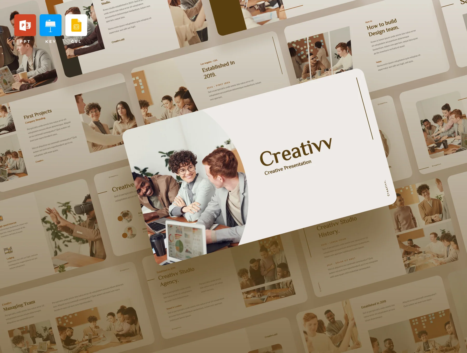 Creativv - Creative Presentation Template