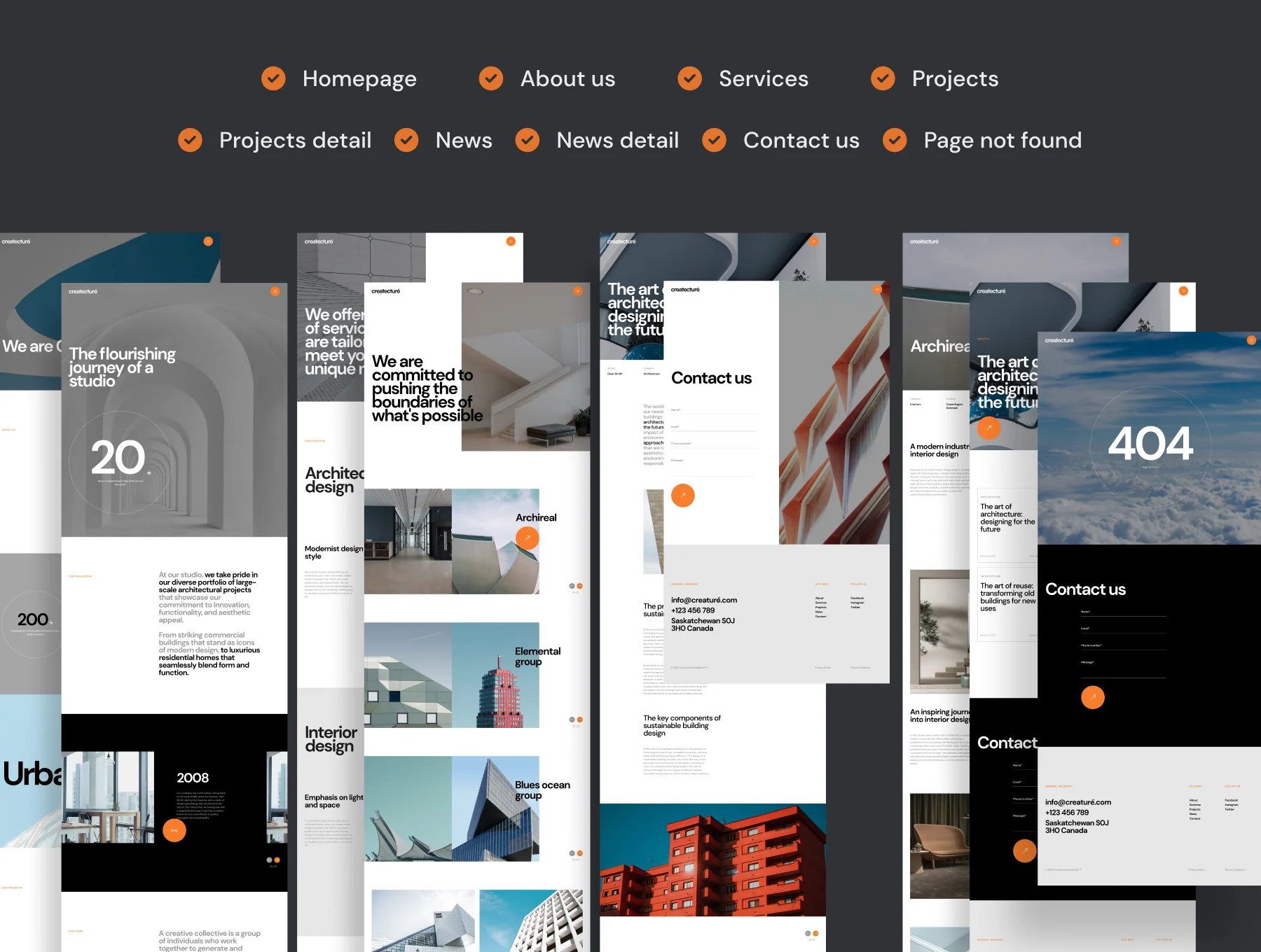 Creature - Architecture Website 3
