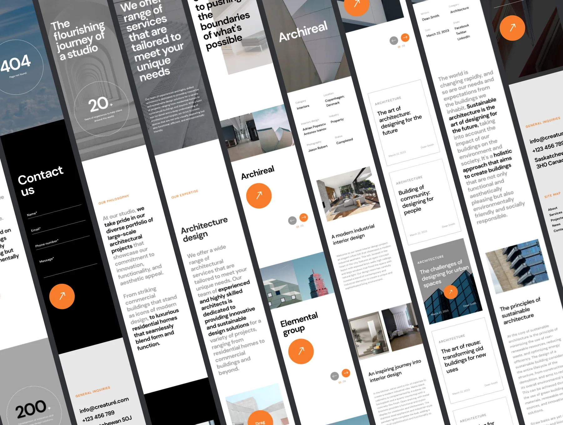 Creature - Architecture Website 5