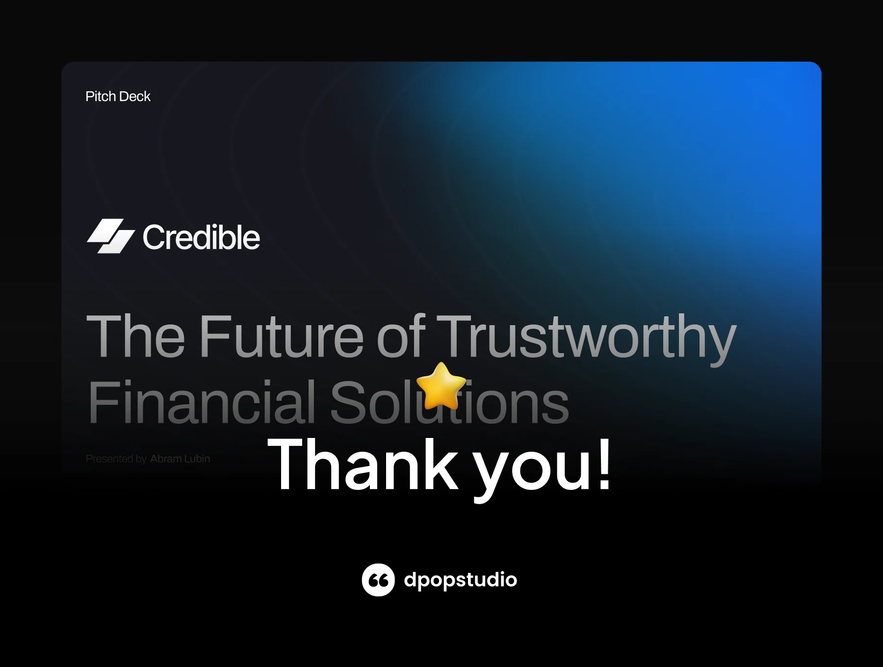 Credible - Fintech Deck Presentation 8