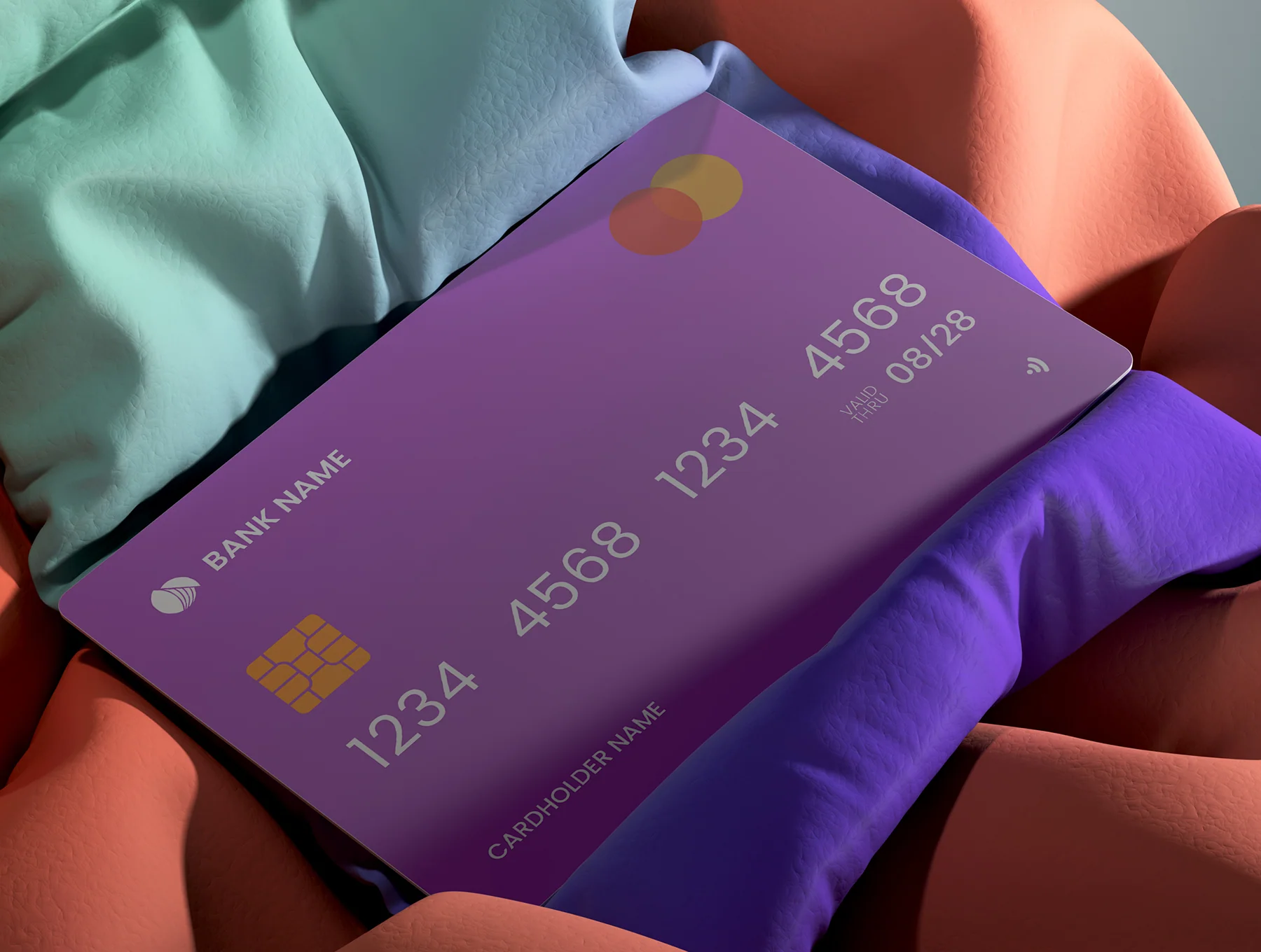 Credit Card Mockup 3