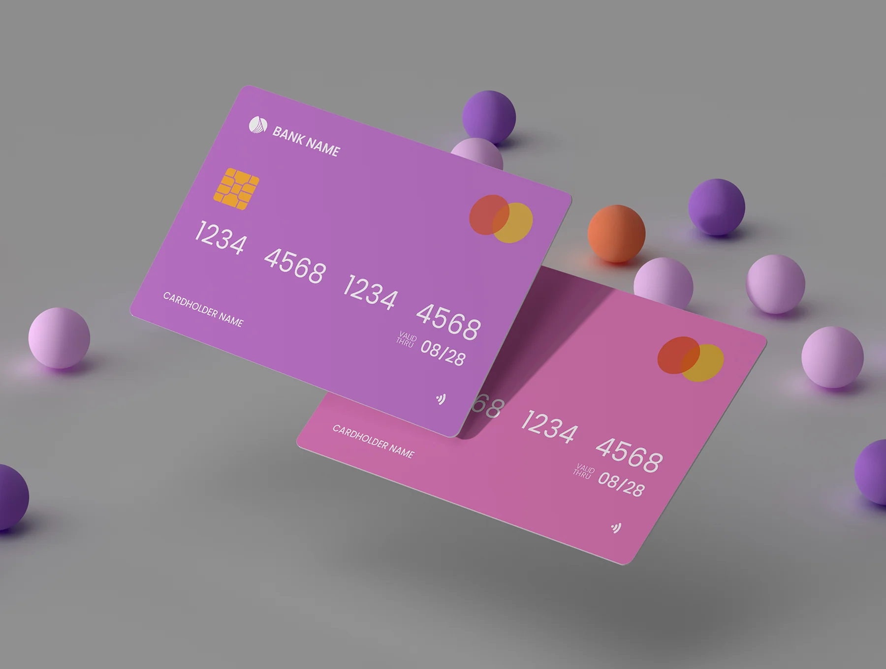 Credit Card Mockup 4