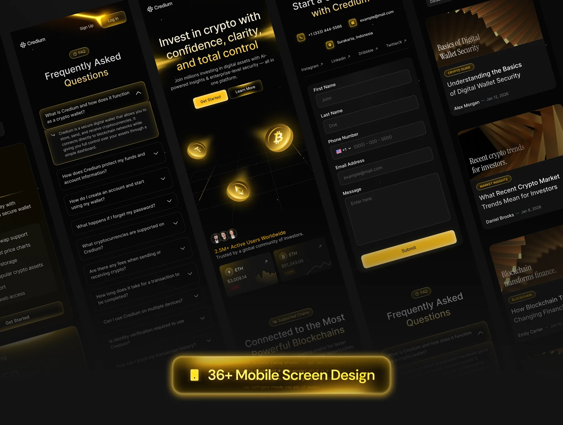 Creduim - SaaS Web Templates 3