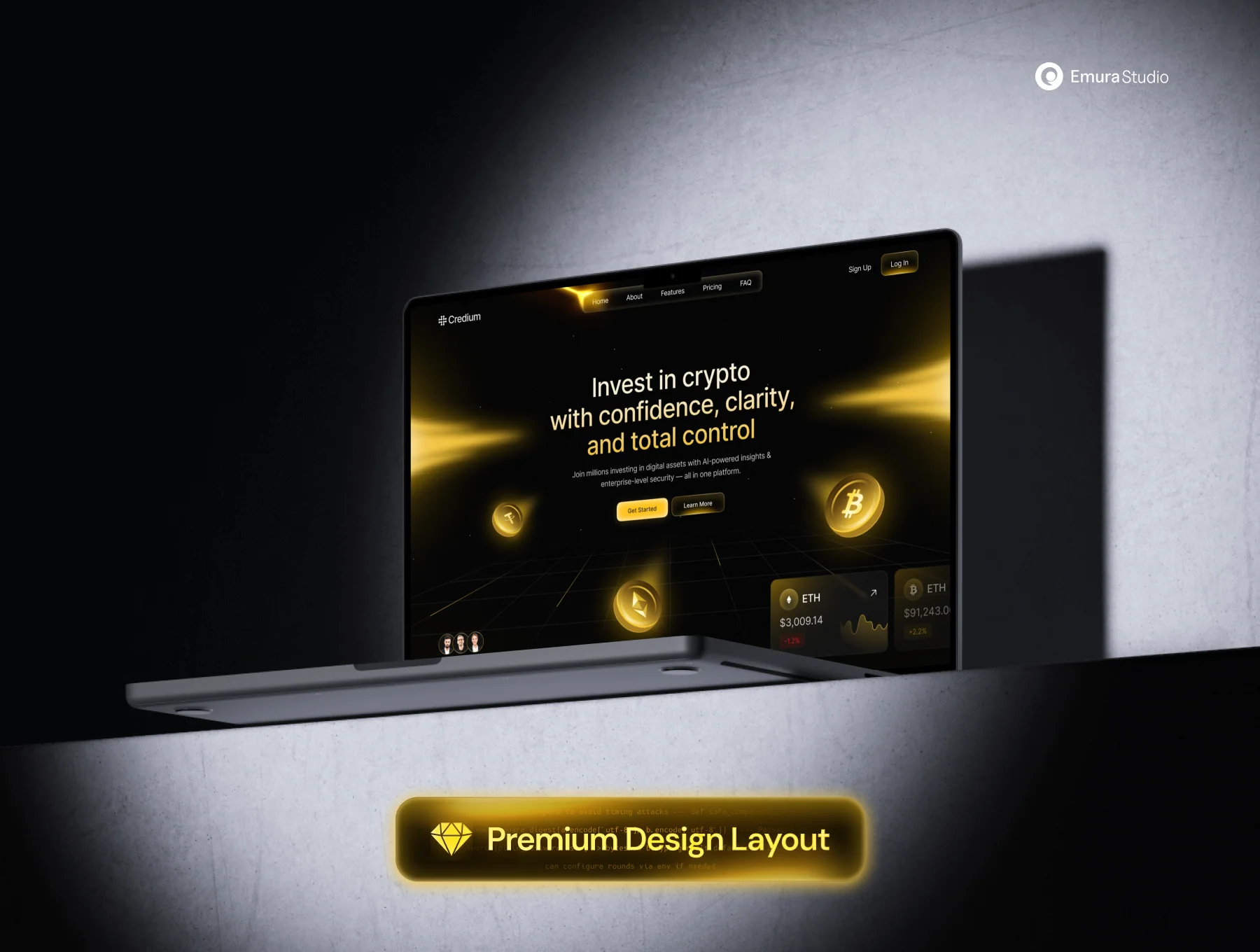 Creduim - SaaS Web Templates 6