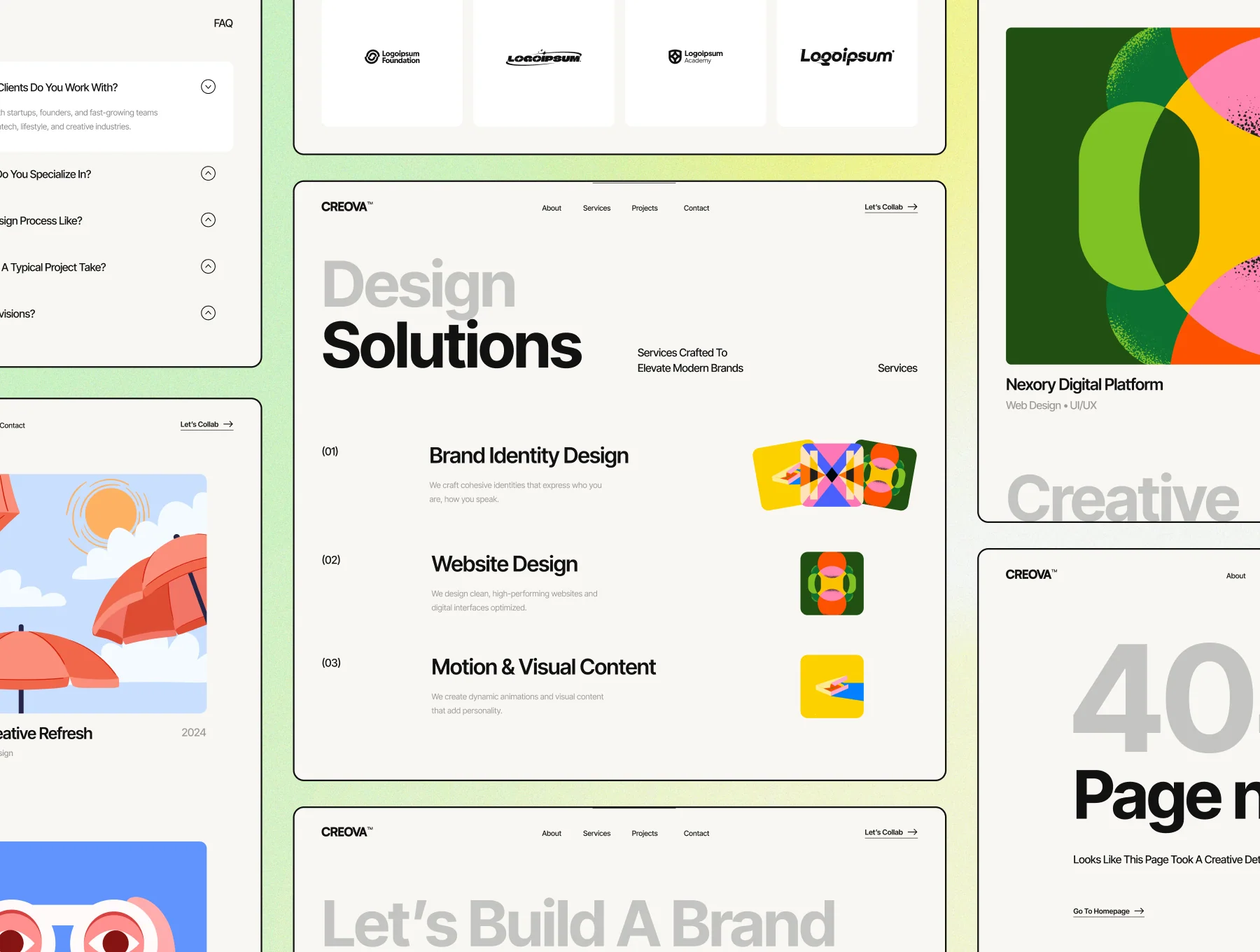 Creovo — Creative Portfolio Template 2
