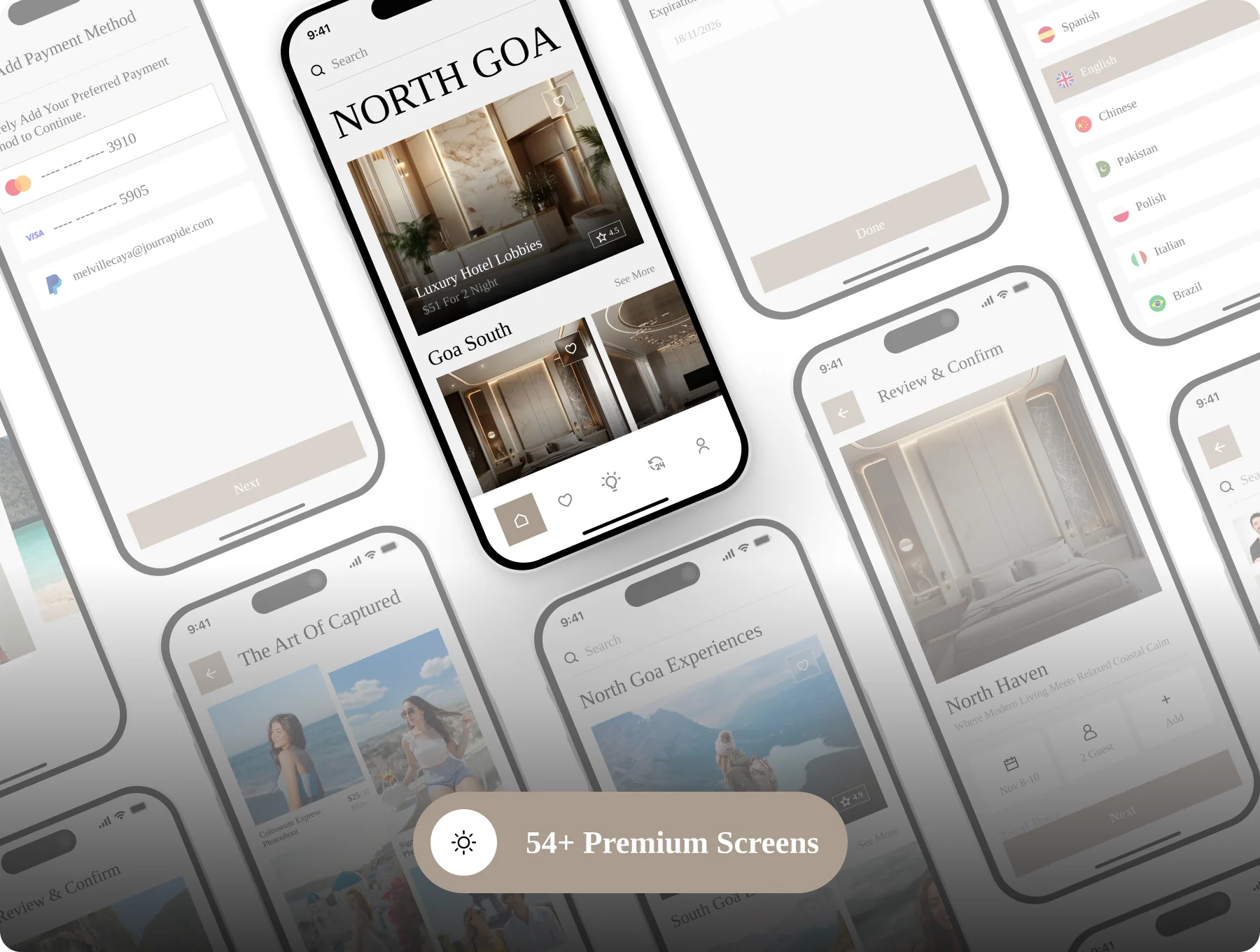 Creston Luxe - Luxury Hotel & Resort Booking App UI Kit 3