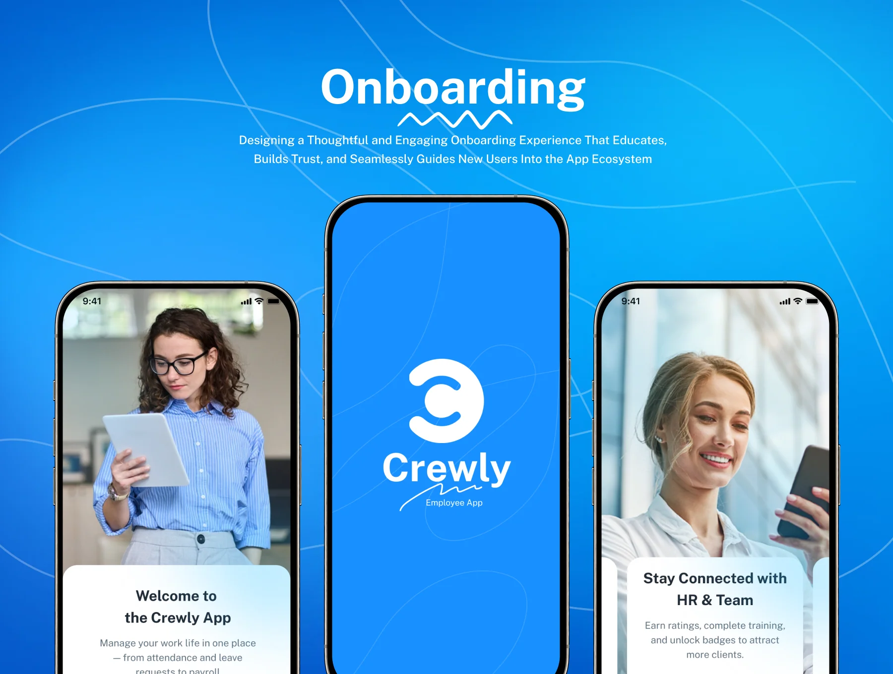 Crewly - Employee Management Mobile App Figma UI Kits
