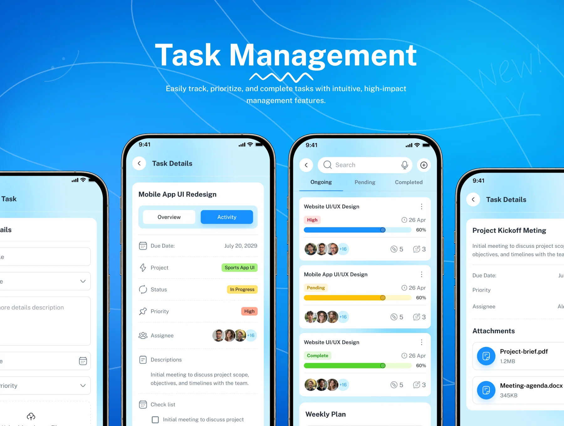 Crewly - Employee Management Mobile App Figma UI Kits 5
