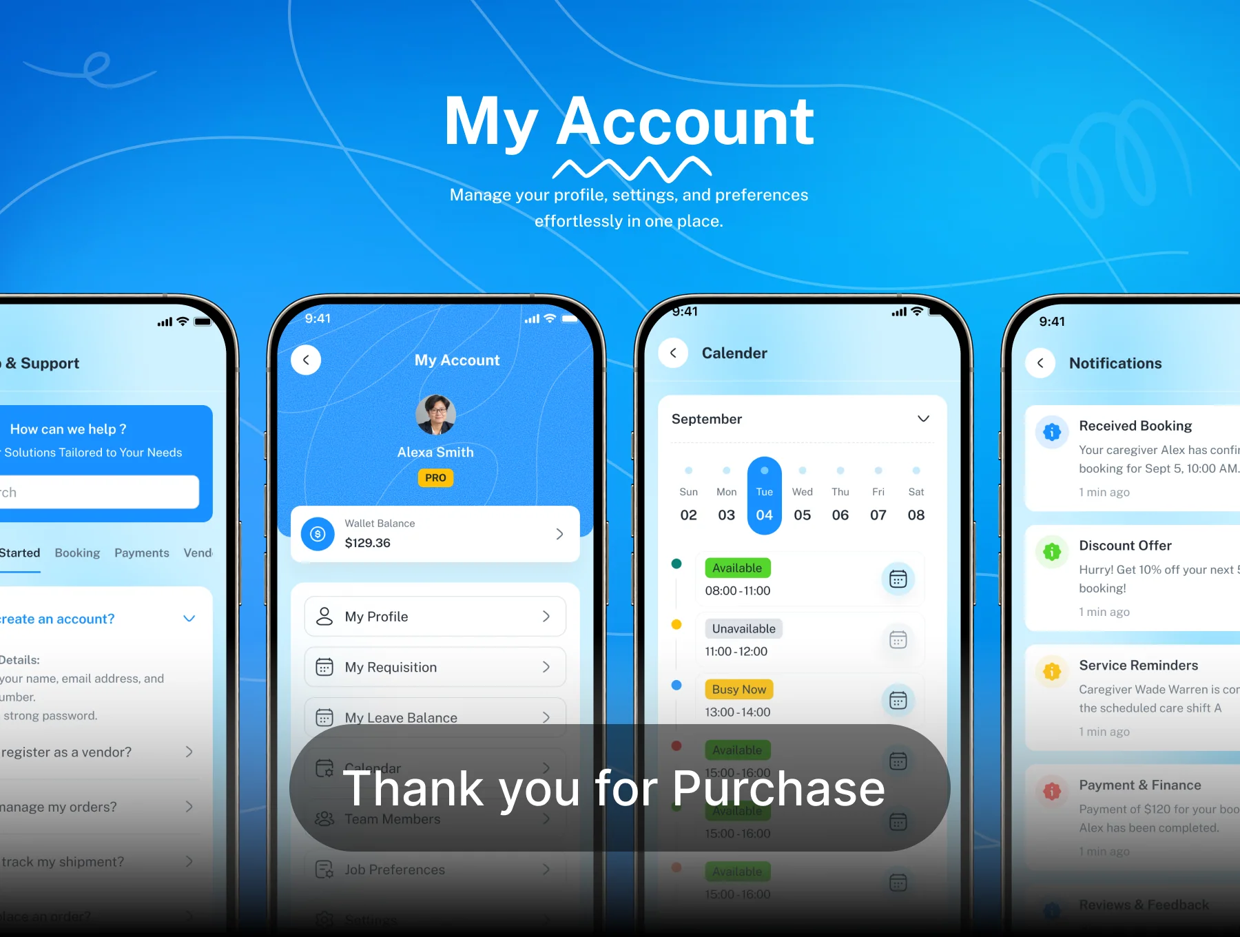 Crewly - Employee Management Mobile App Figma UI Kits 8