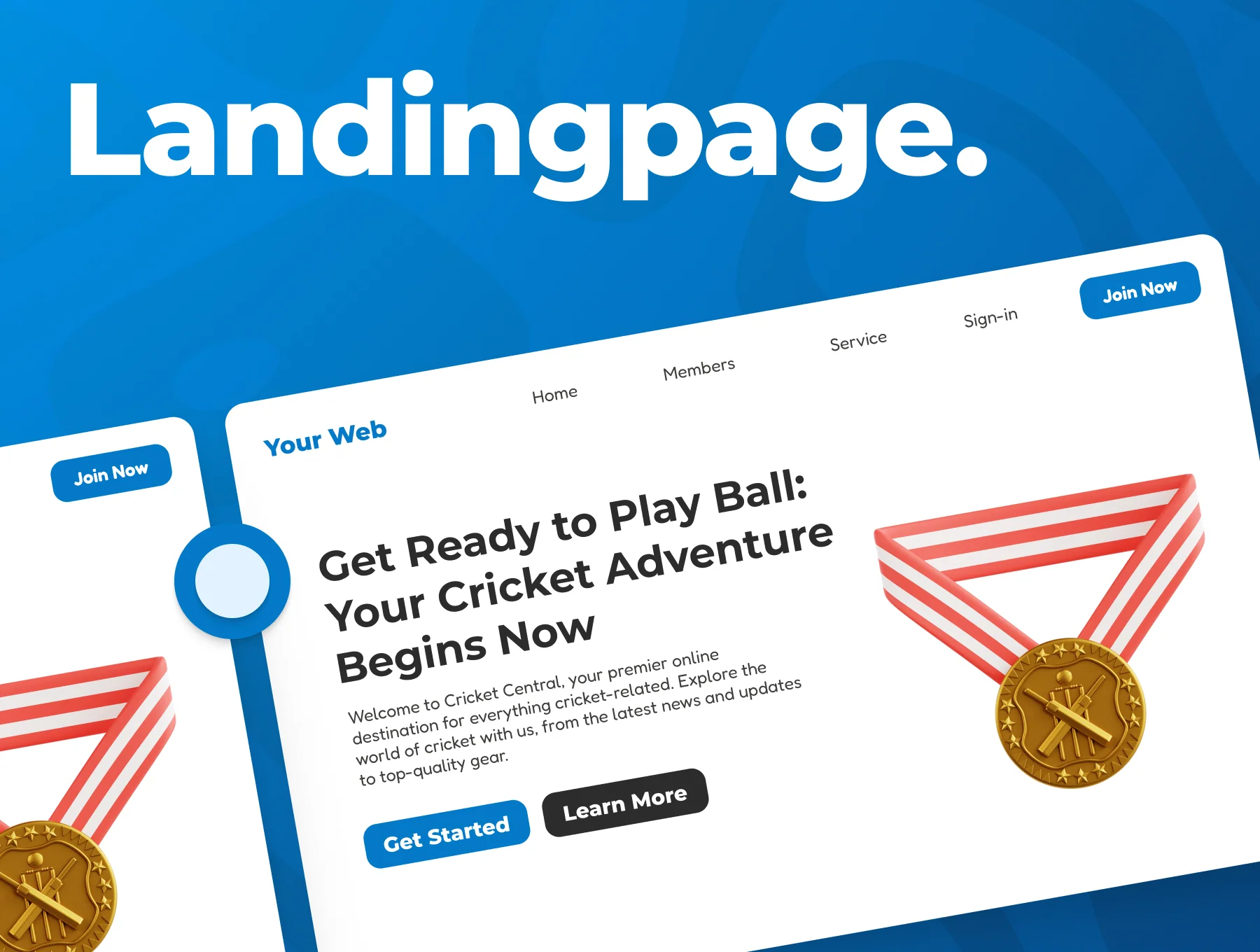 Cricket 3D Icon Set 4