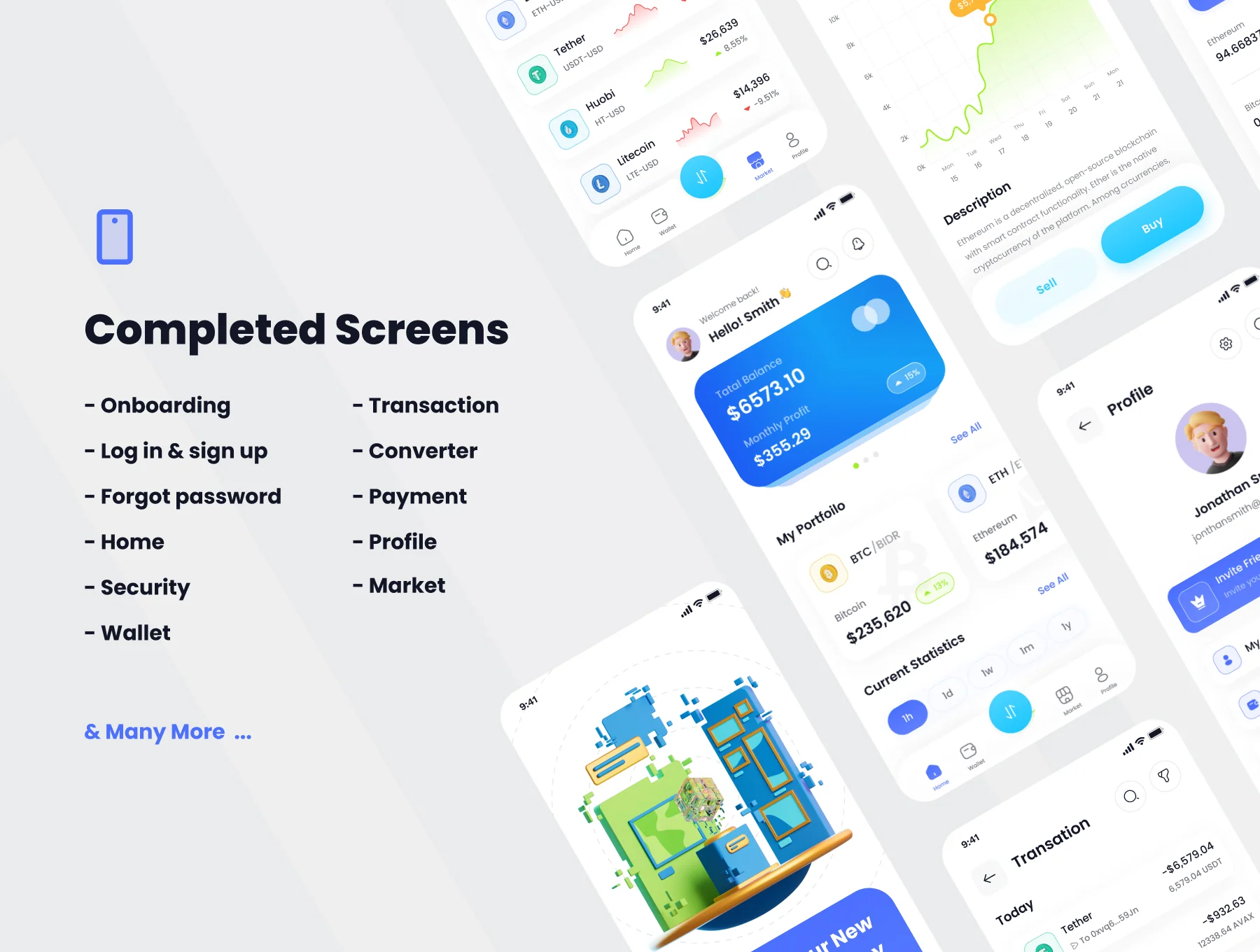 Cripo- Crypto Wallet Mobile App UI KI 5