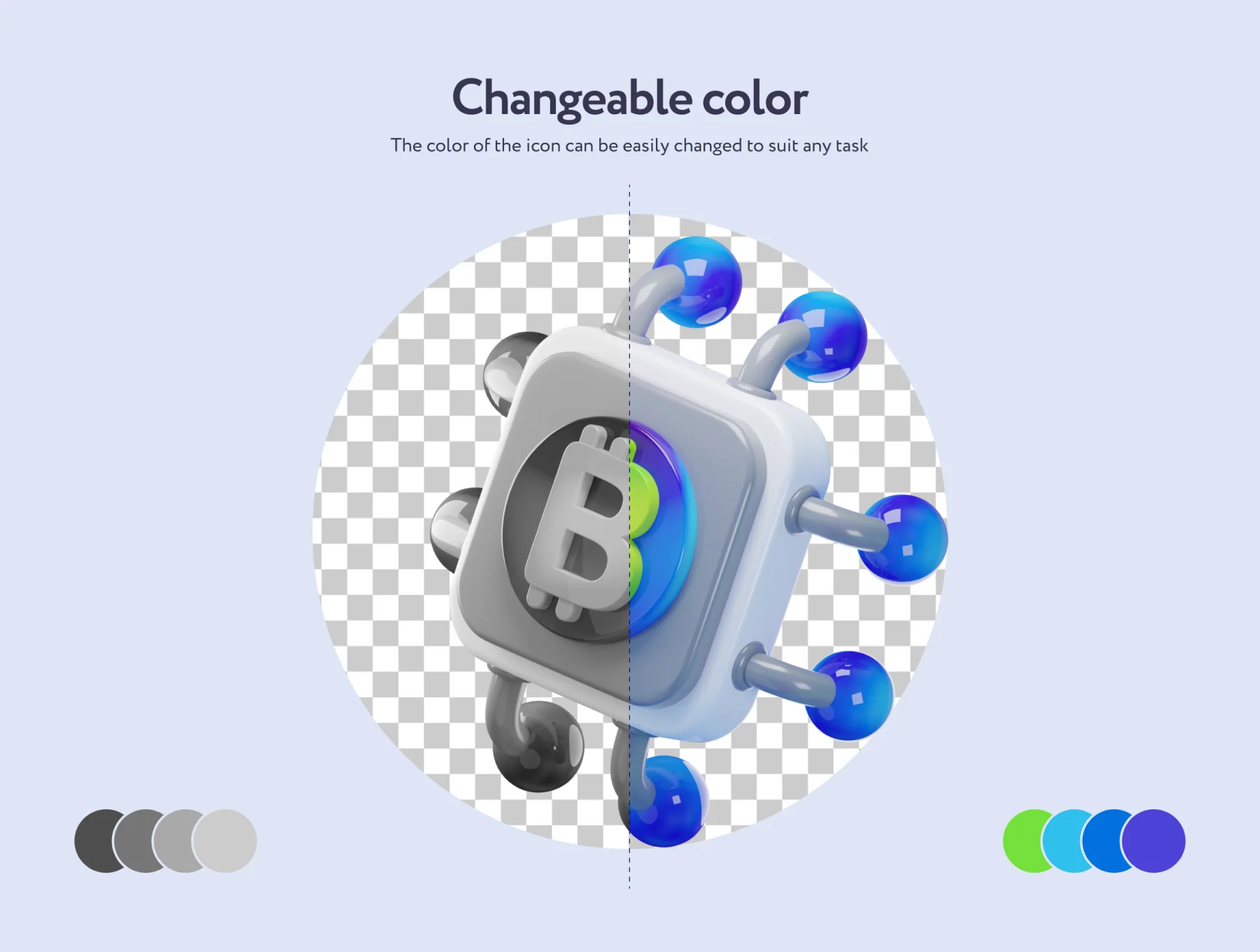 Cripsy Cryptocurrency 3D Icons 7