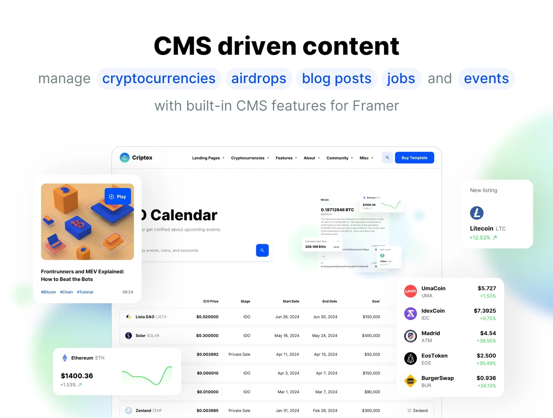 Criptex - Framer Template for Crypto and Web3 Startups 5