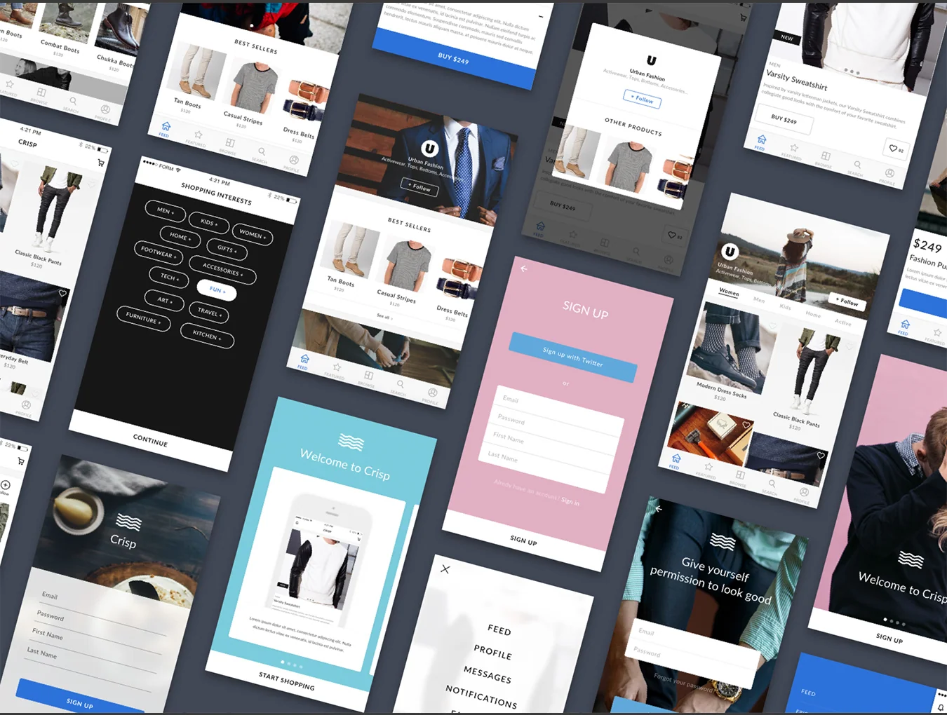 Crisp UI Kit 4