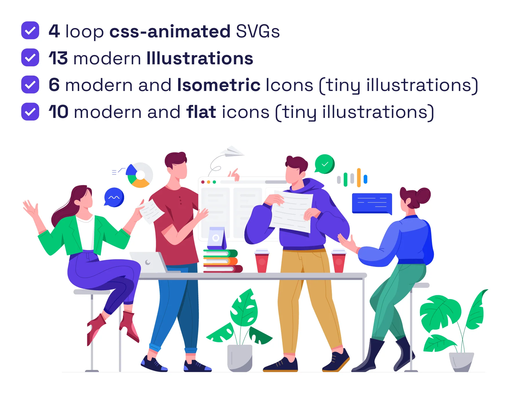 CRM & Office SVG package