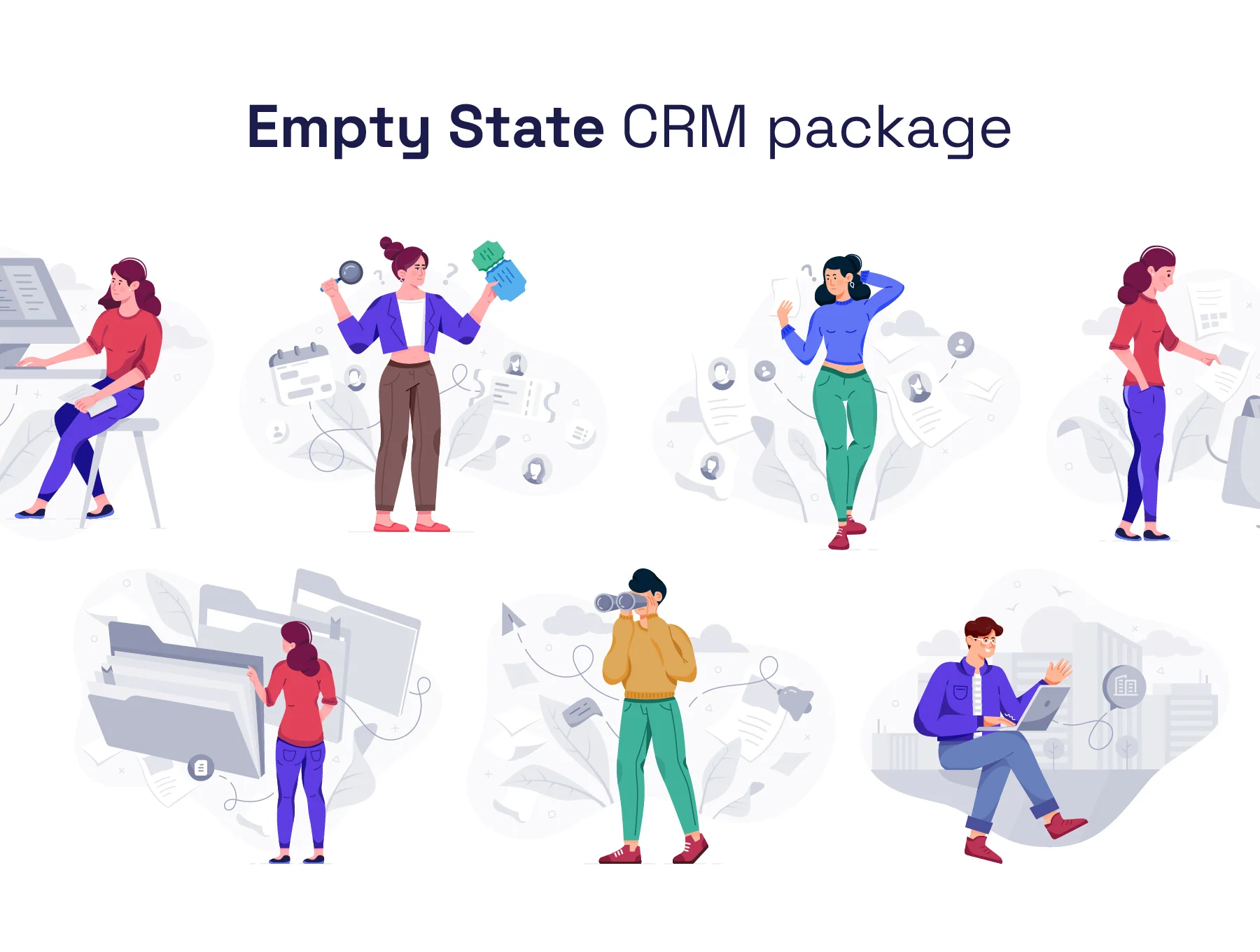 CRM & Office SVG package 3