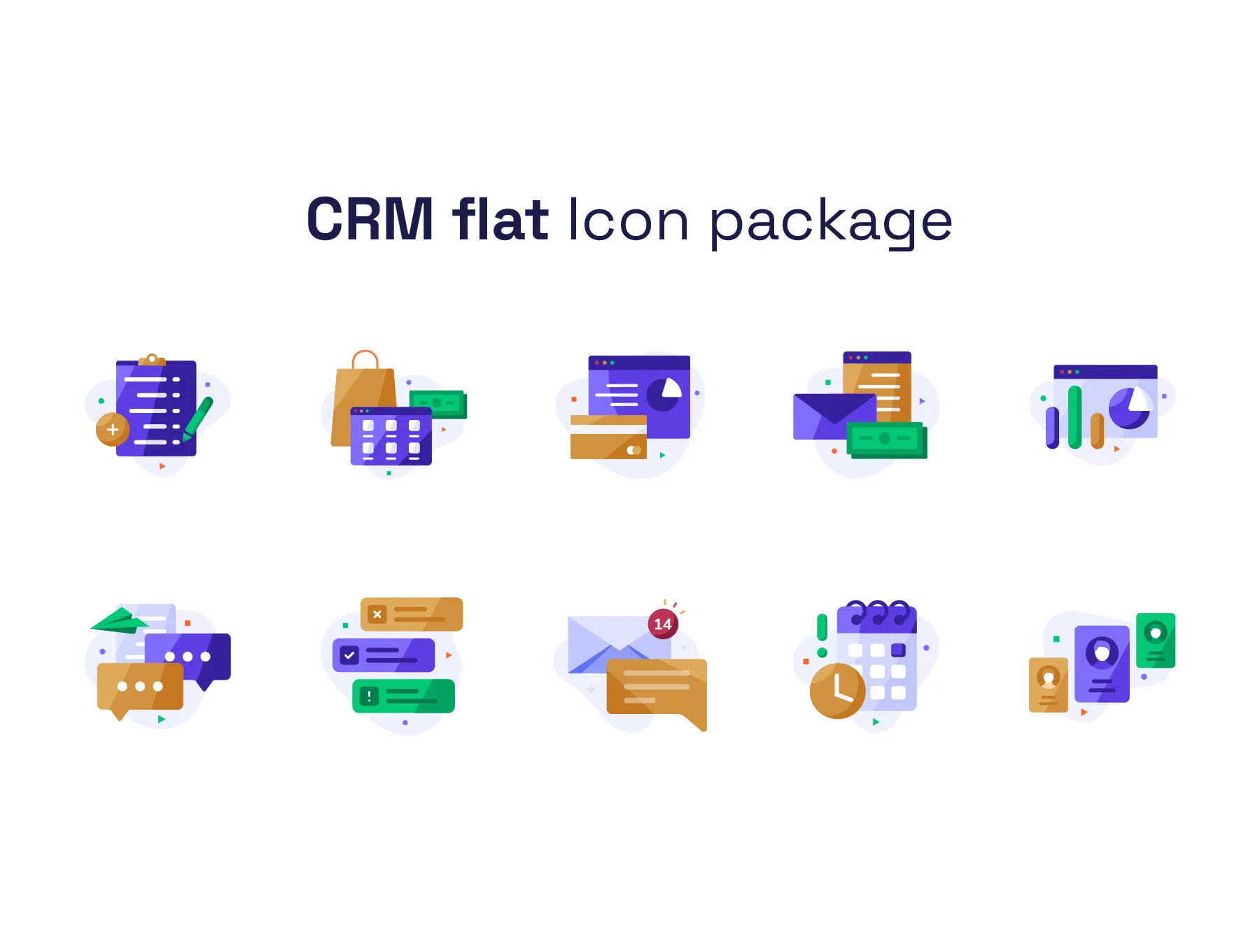 CRM & Office SVG package 4