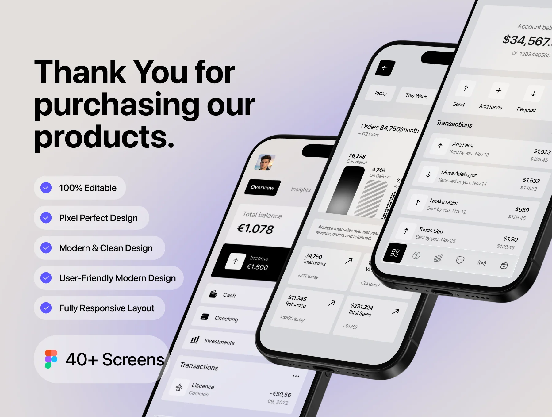 CRM – Mobile CRM App UI Kit for iOS & Android 6