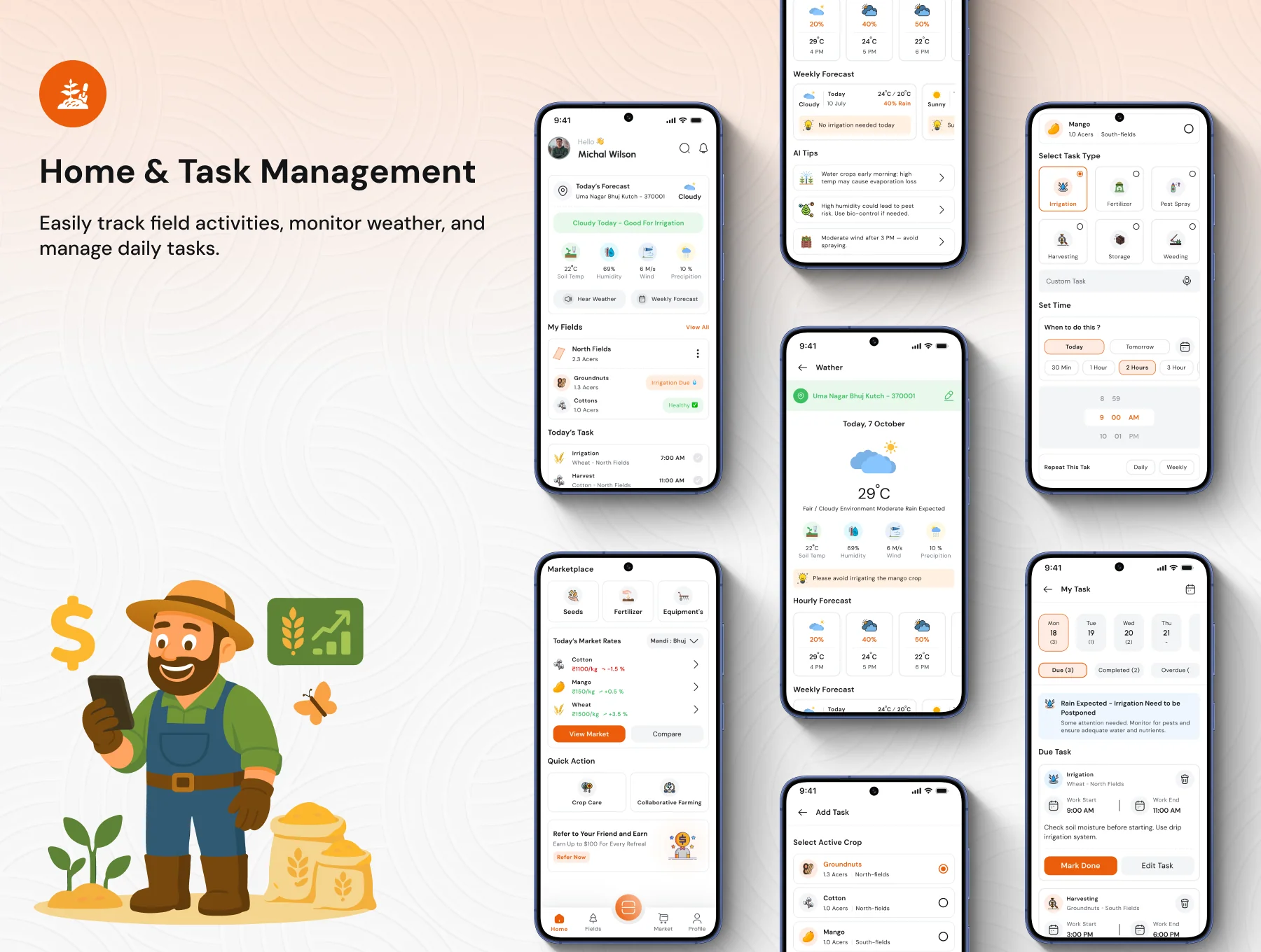 CropCore – Smart & Modern Farming App UI Kit 5
