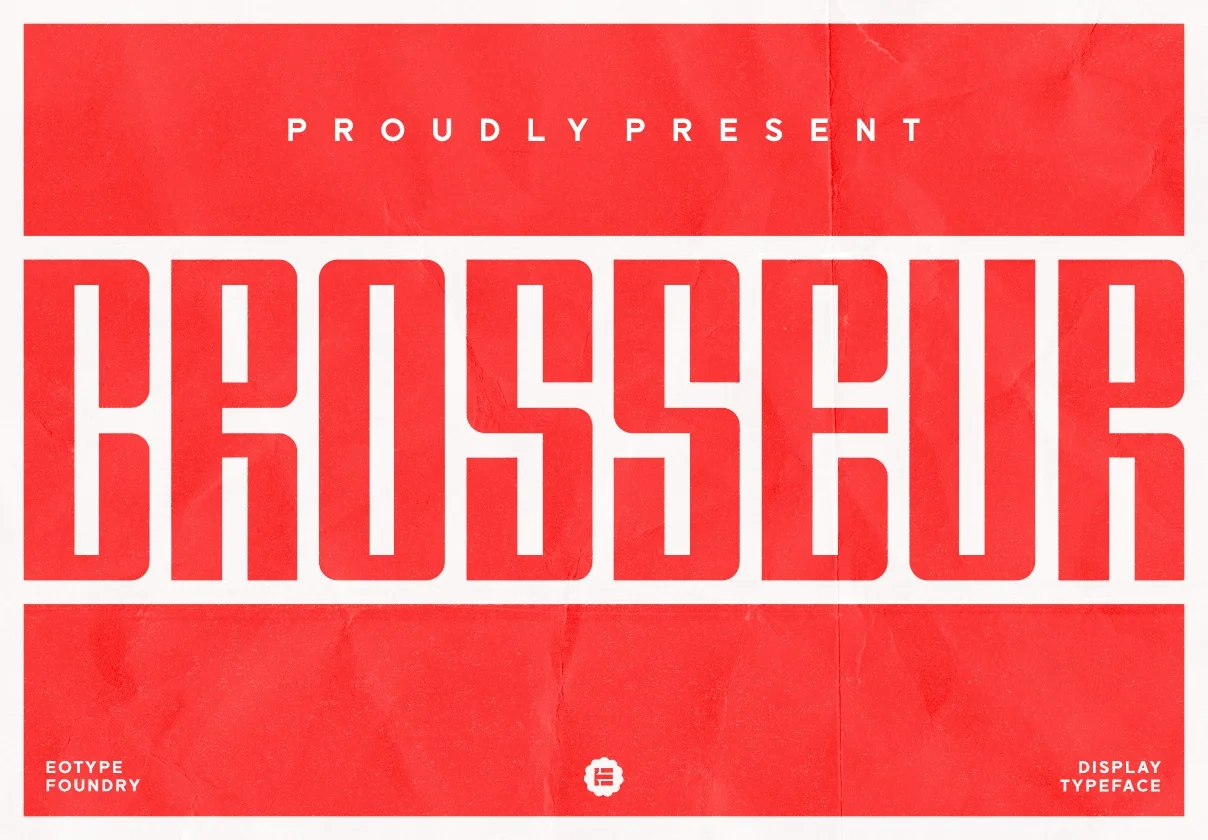 Crosseur - Display Typeface