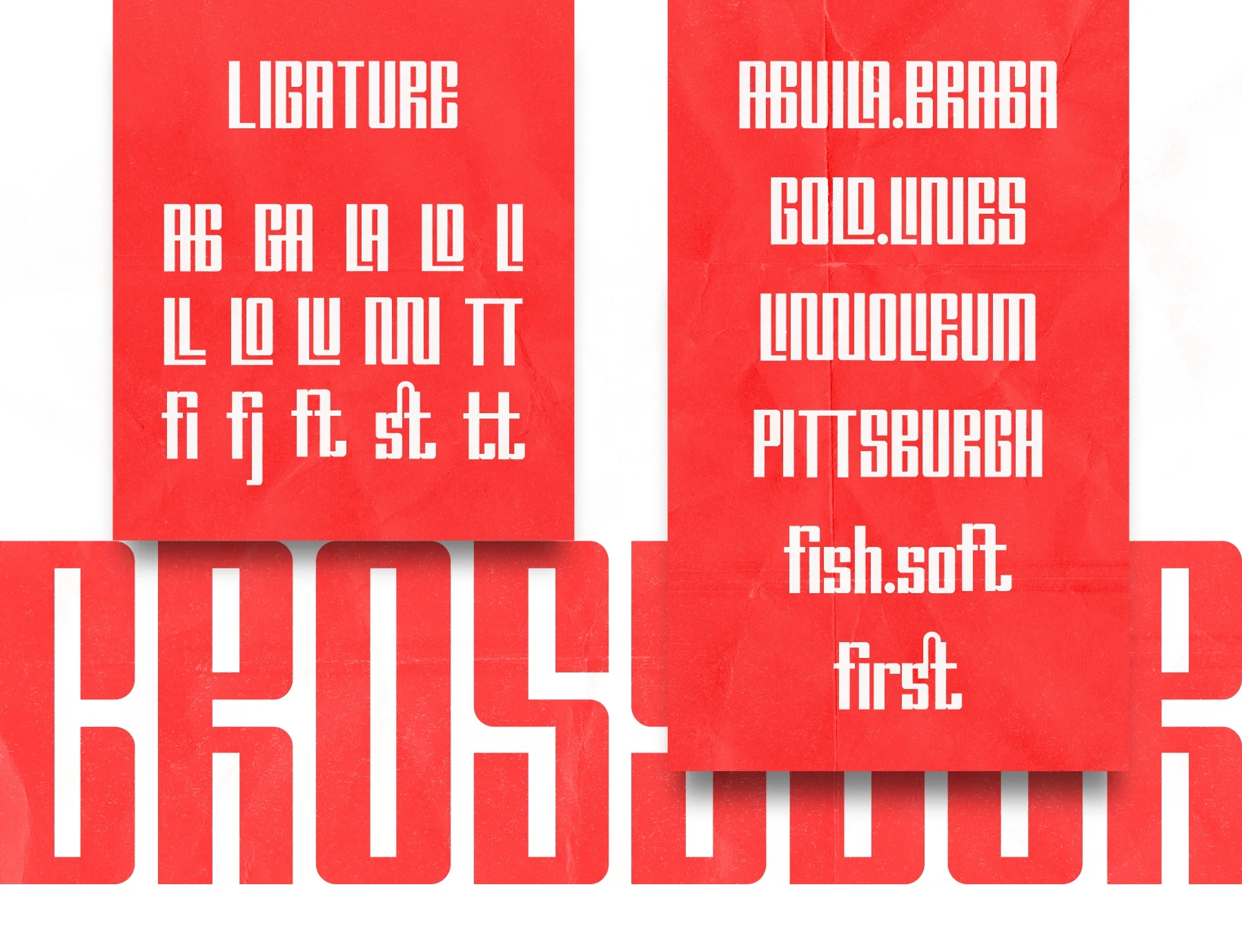 Crosseur - Display Typeface 6