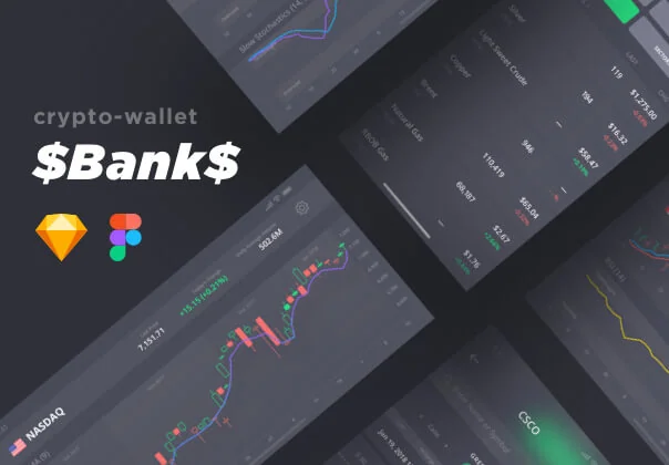 Crpt Bank iOS UI Kit