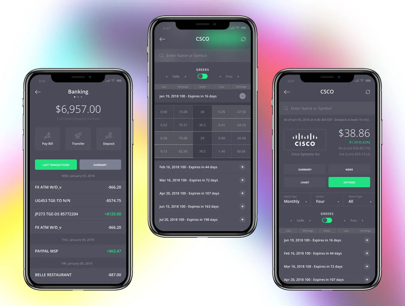 Crpt Bank iOS UI Kit 4