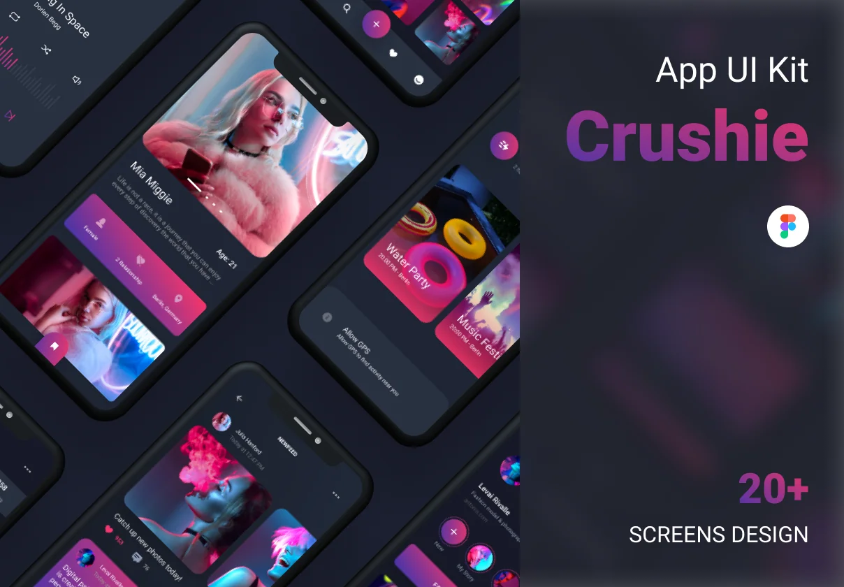 Crushie Dating UI Kit