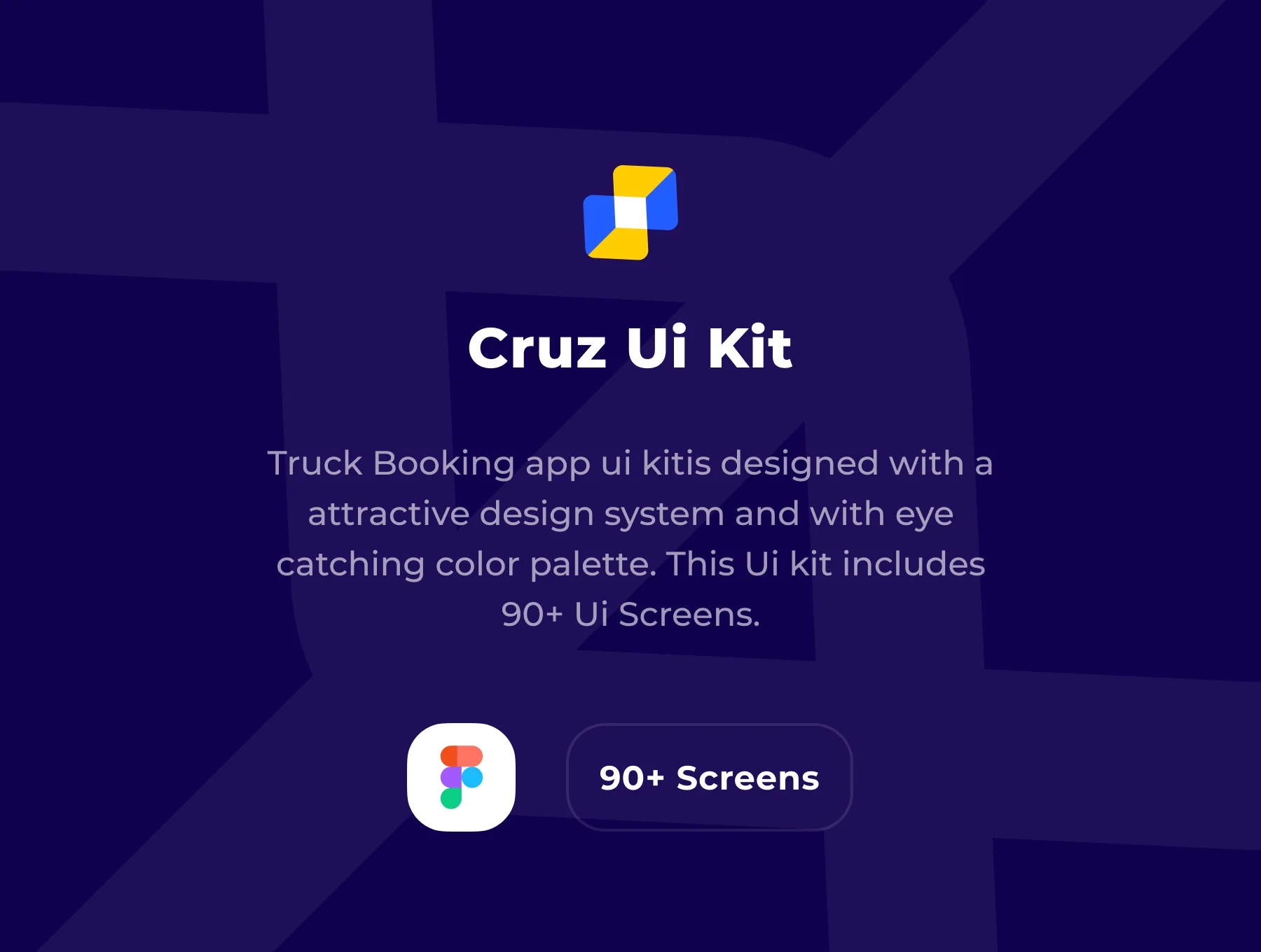 Cruz Truck Booking App Ui Kit