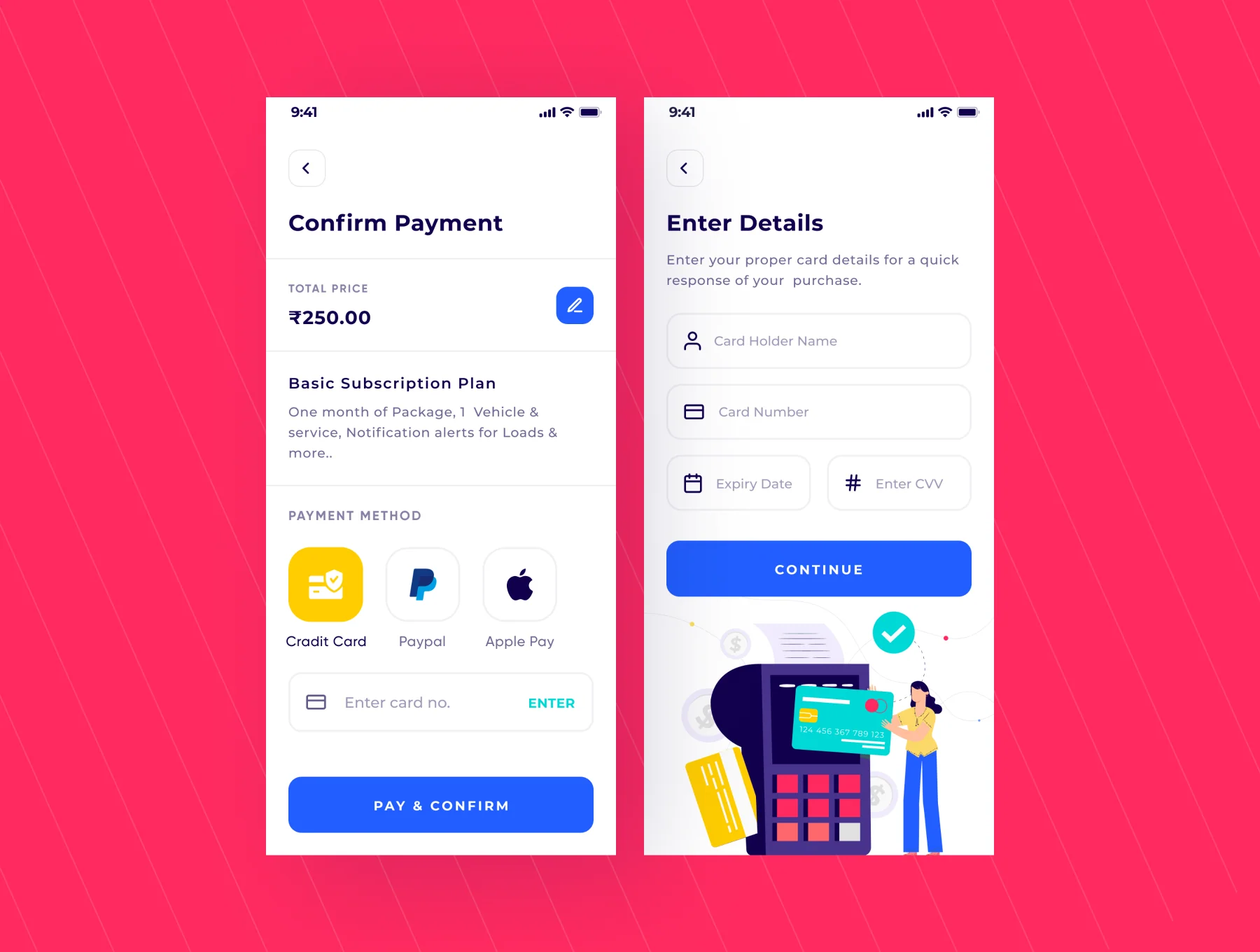 Cruz Truck Booking App Ui Kit 3