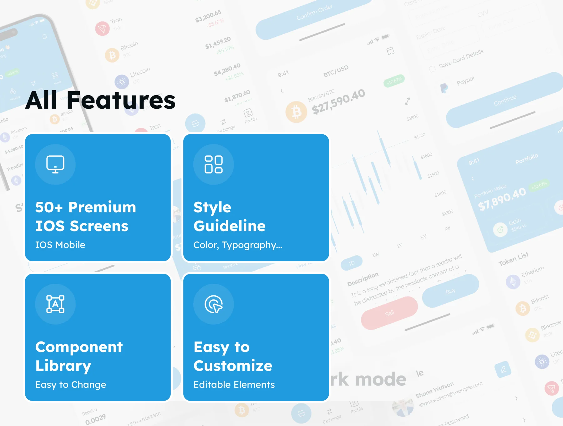 CRYPT - Crypto Currency App UI Kit 2
