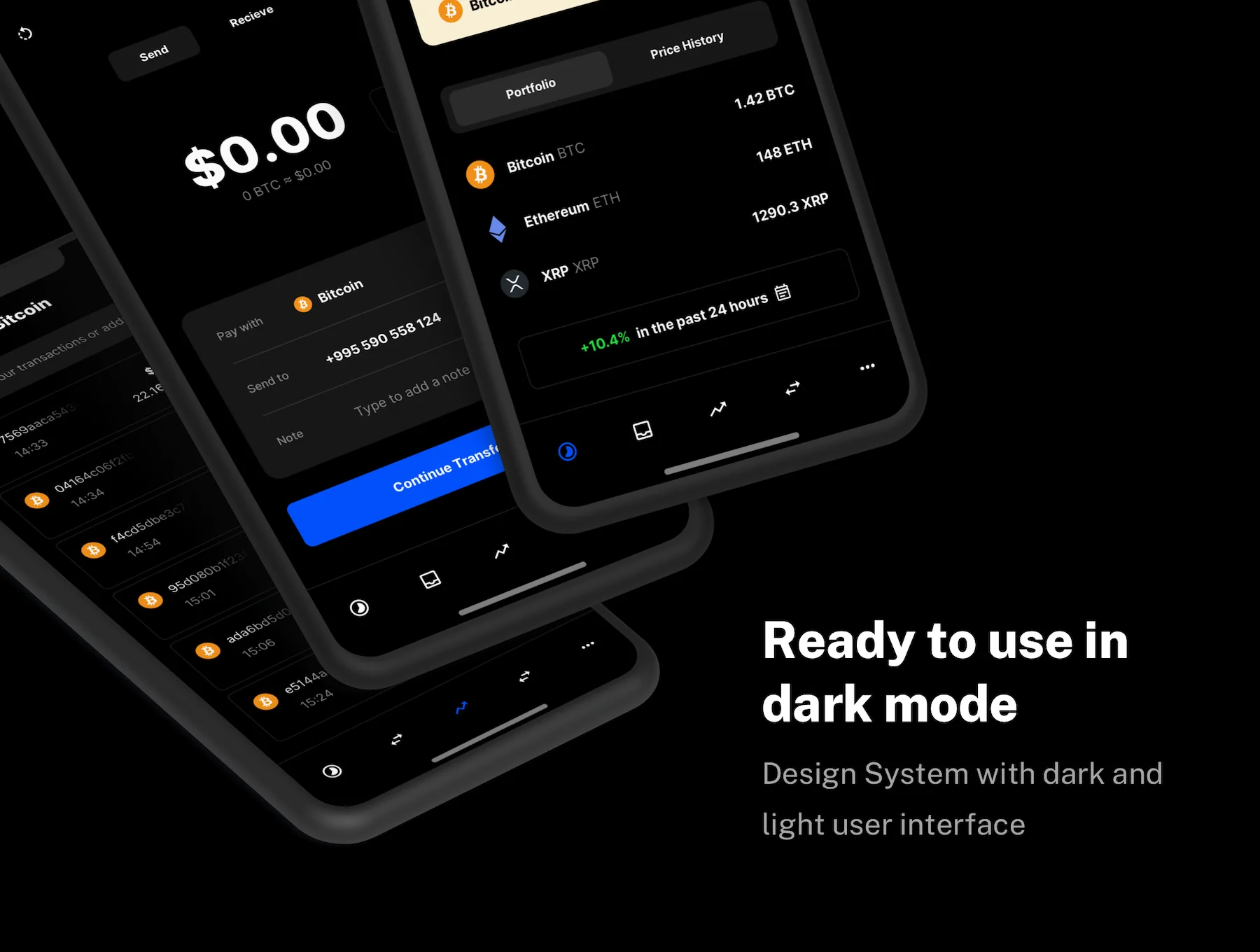 Cryptasa - UI kit for DeFi Startups, Exchange Apps, Crypto Wallets 5