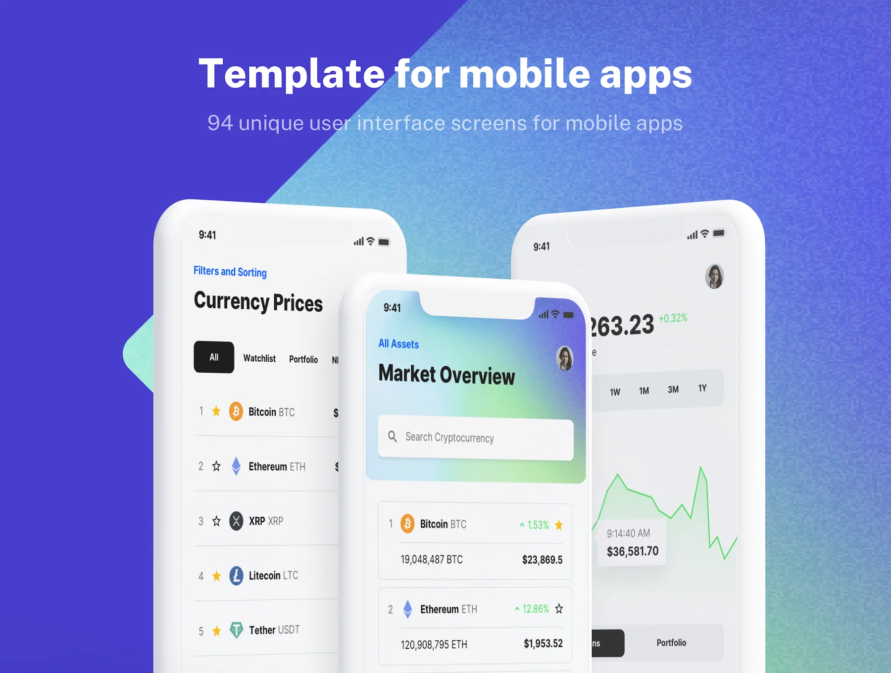 Cryptasa - UI kit for DeFi Startups, Exchange Apps, Crypto Wallets 6