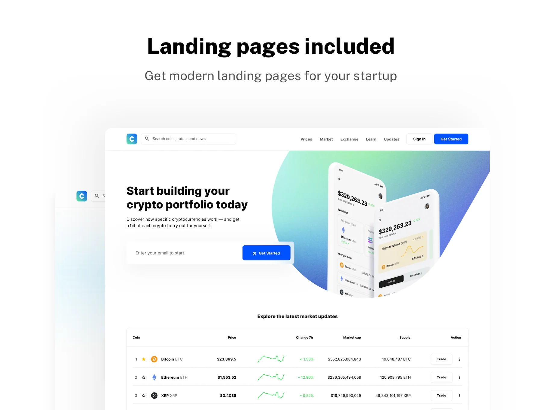 Cryptasa - UI kit for DeFi Startups, Exchange Apps, Crypto Wallets 8