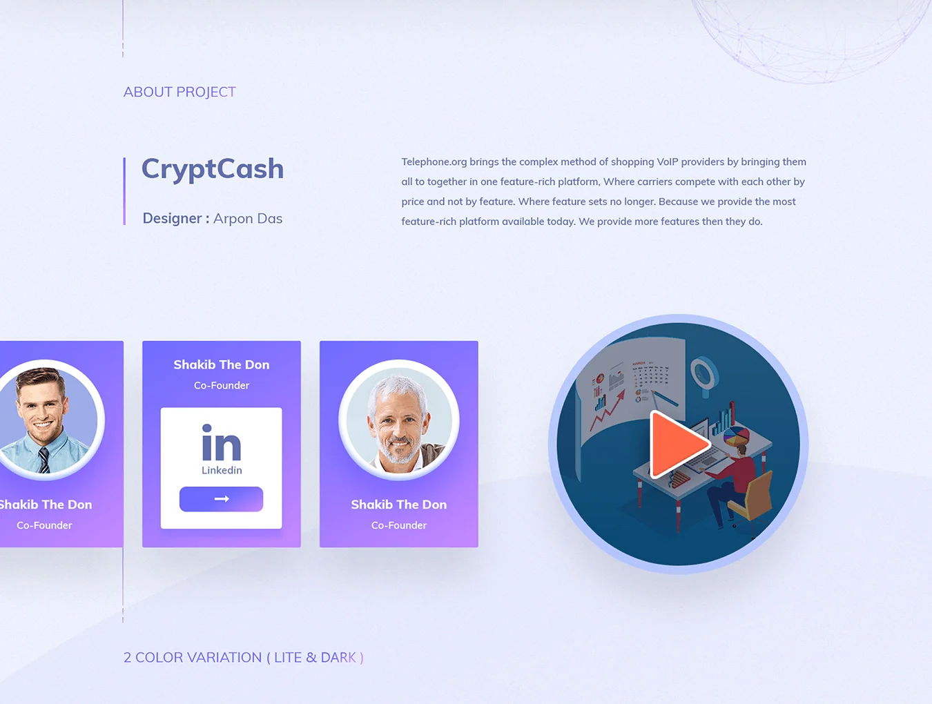 Cryptcash Landing 2