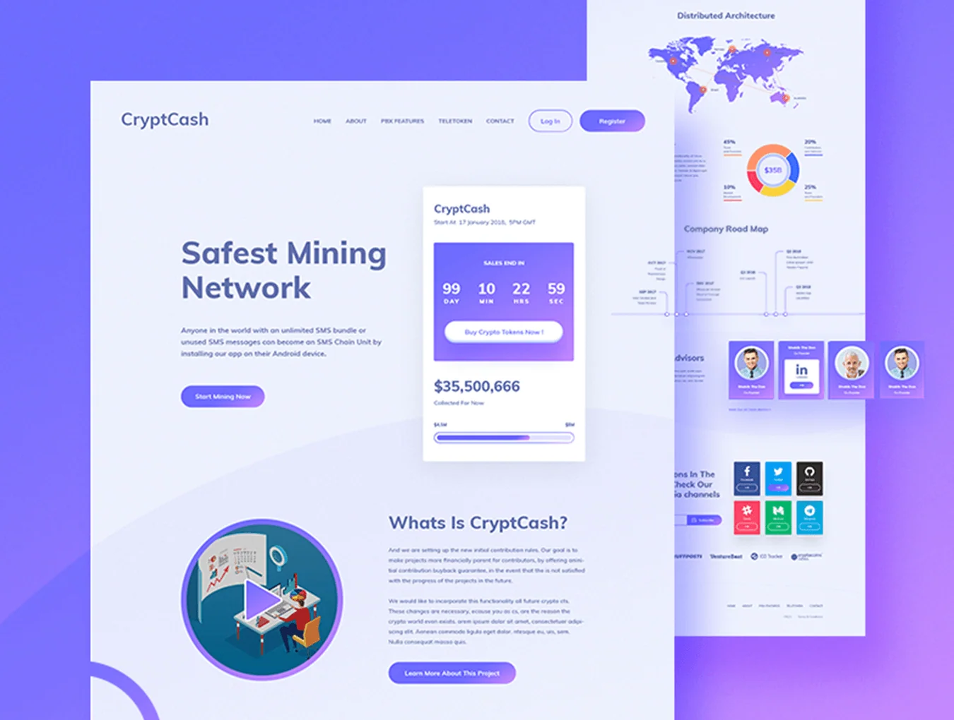 Cryptcash Landing 4
