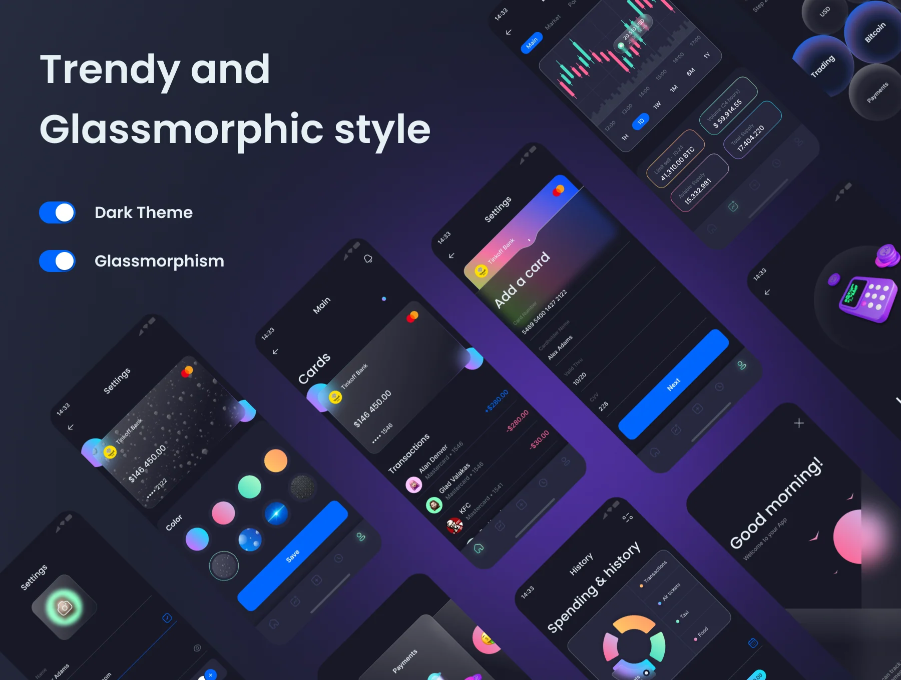 Crypter UI Kit — Banking, Crypto, Trading 💸 4