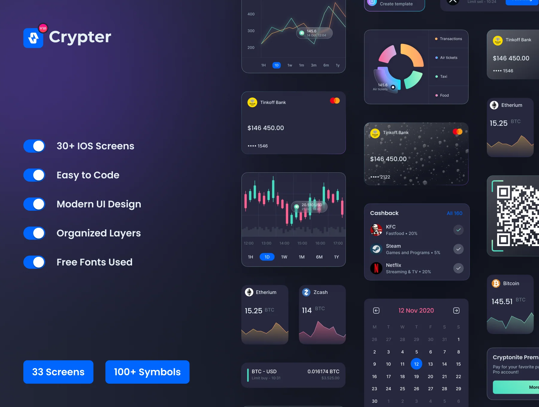 Crypter UI Kit — Banking, Crypto, Trading 💸 8