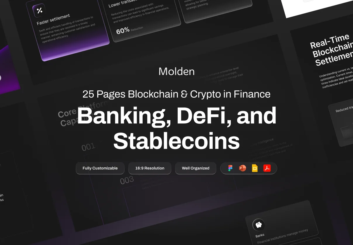 Crypto and Blockchain in Enterprise Finance Deck - Molden