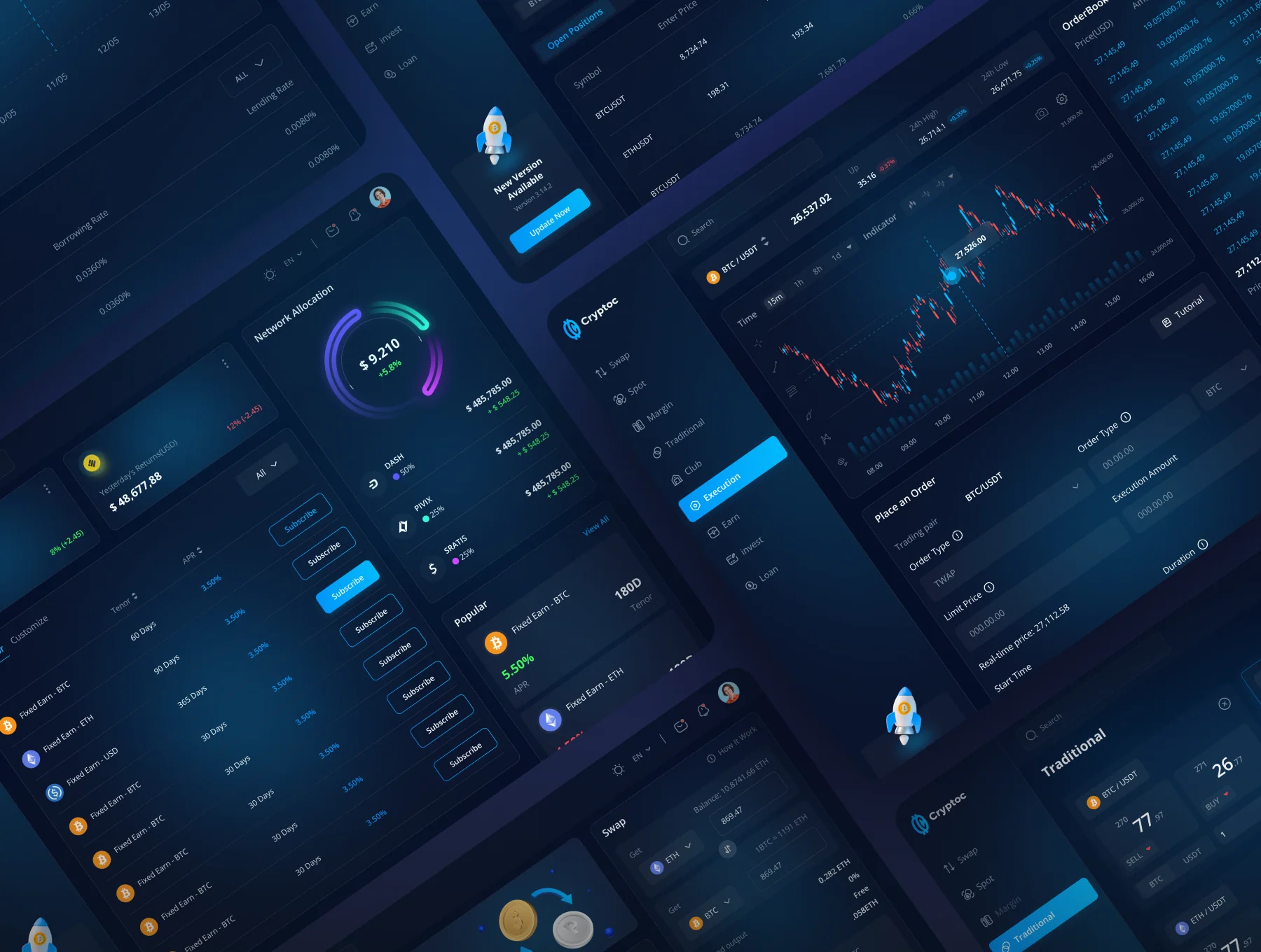 Crypto Assets Management Dashboard UI Kit 3
