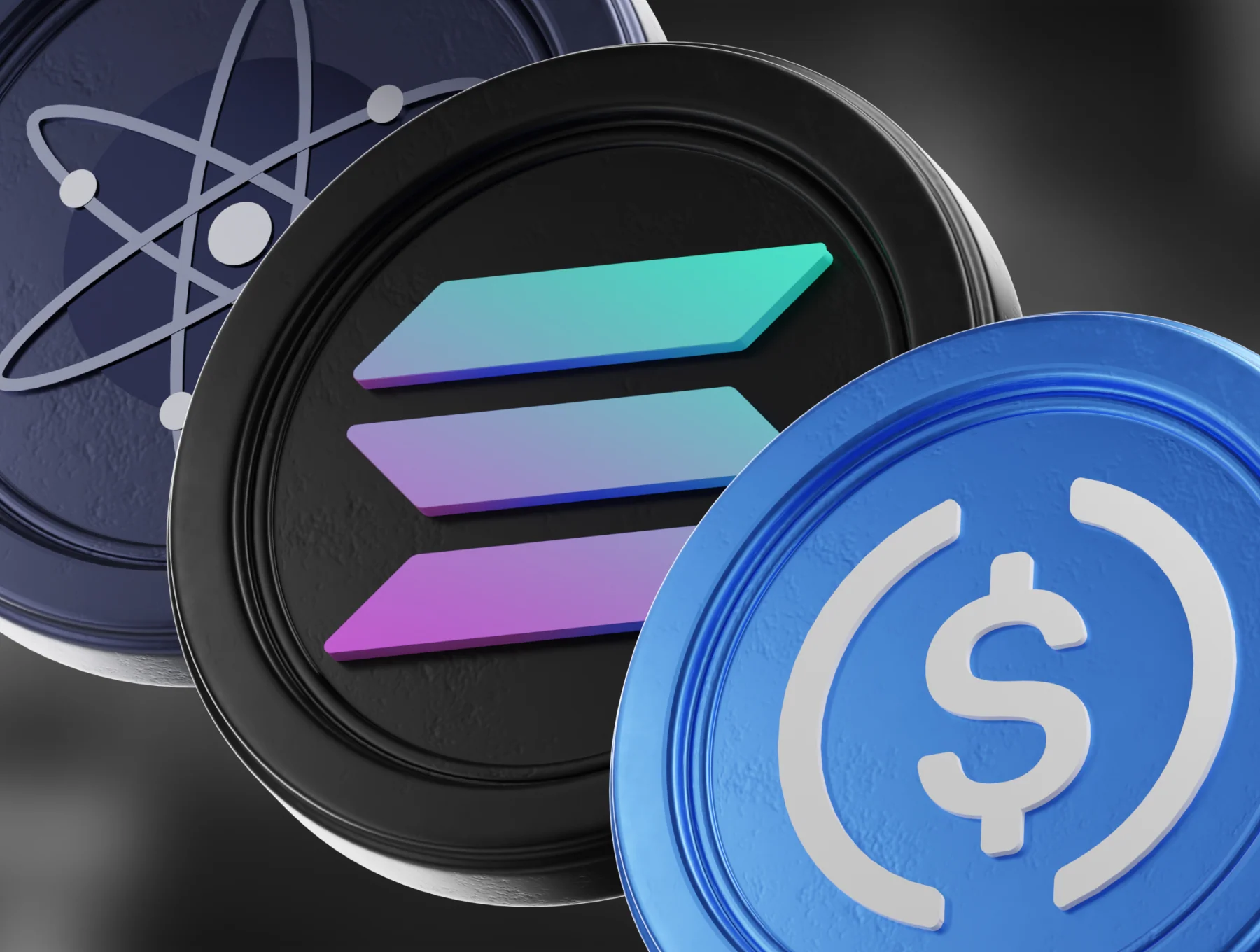 Crypto Coins - 100 3D Coins 3