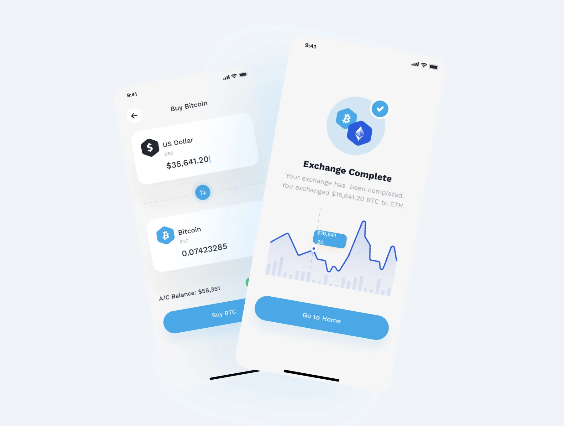 Crypto Currency App UI Kit 2