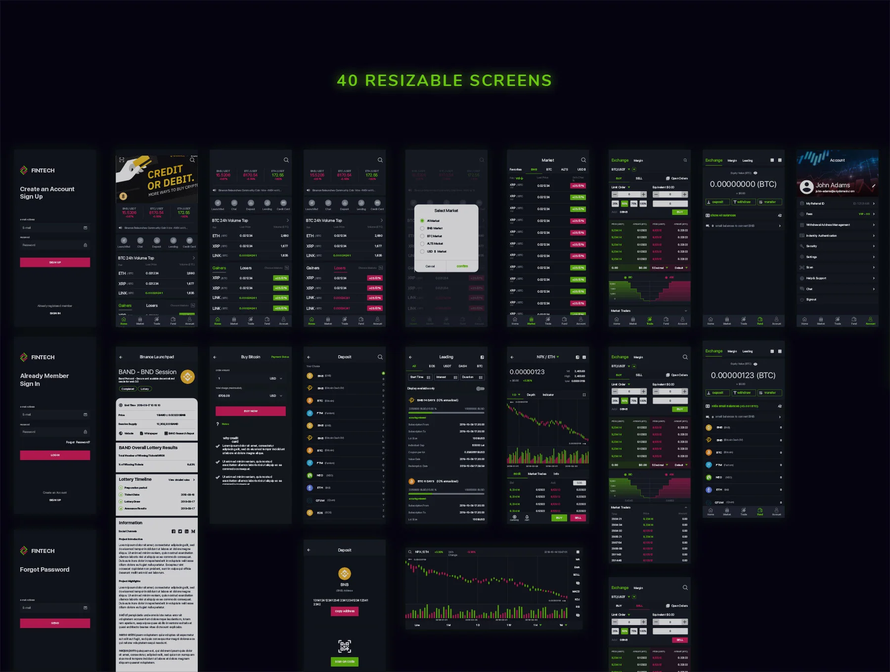 Crypto Curry - Premium Mobile UI Kit for Blockchain 2