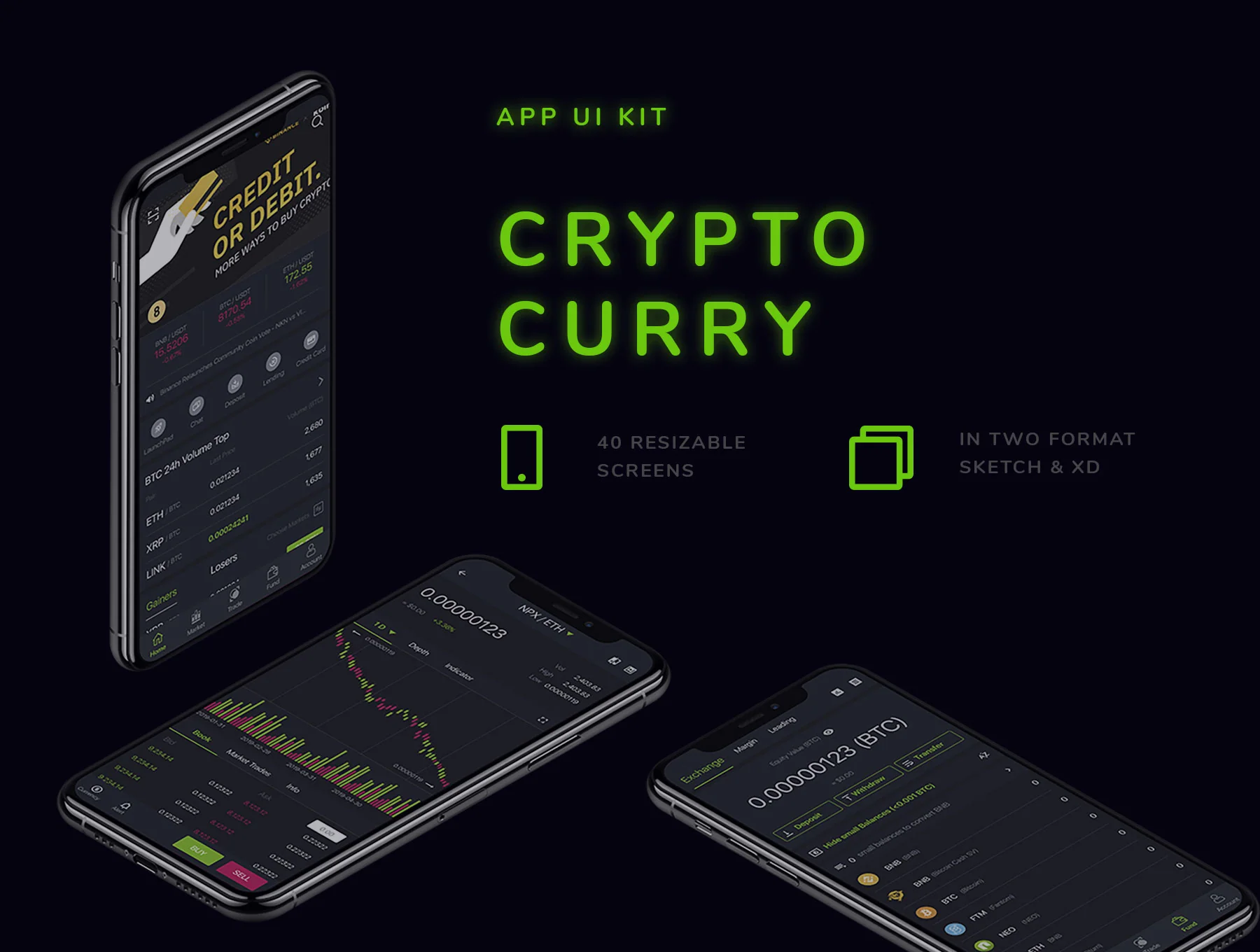 Crypto Curry - Premium Mobile UI Kit for Blockchain 4
