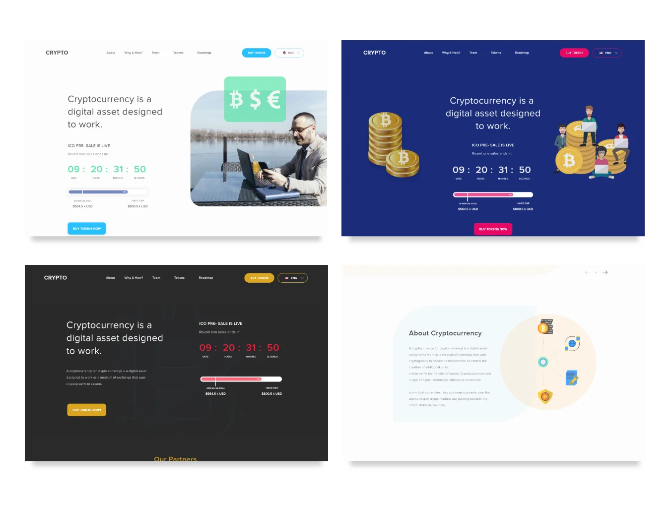 Crypto Digital Currency Template 4