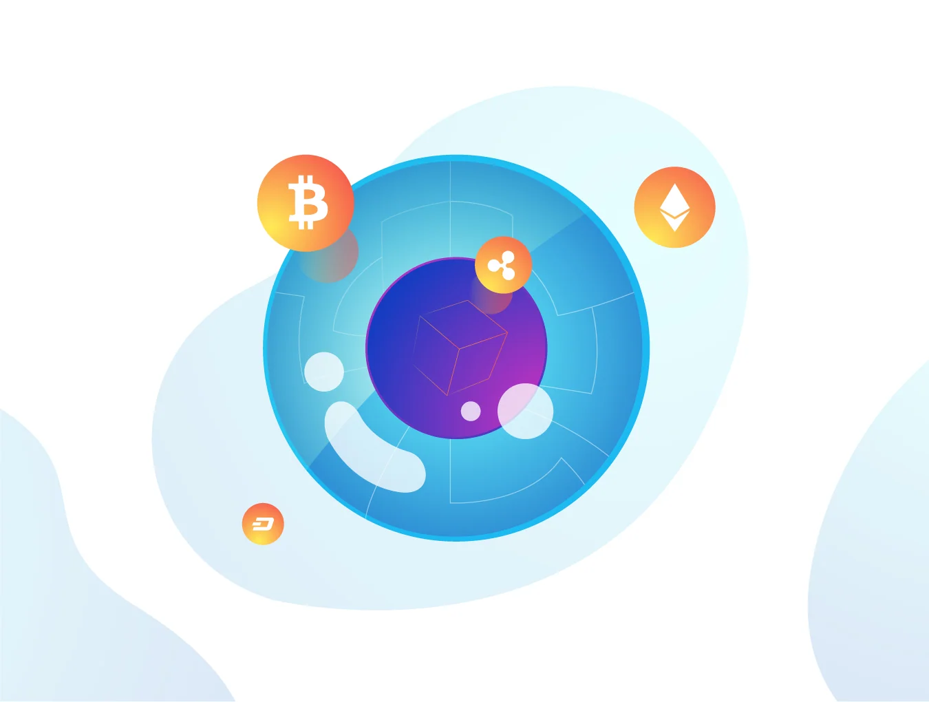 Crypto Future Illustration Pack 3