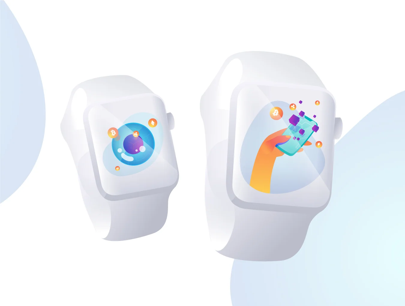 Crypto Future Illustration Pack 5