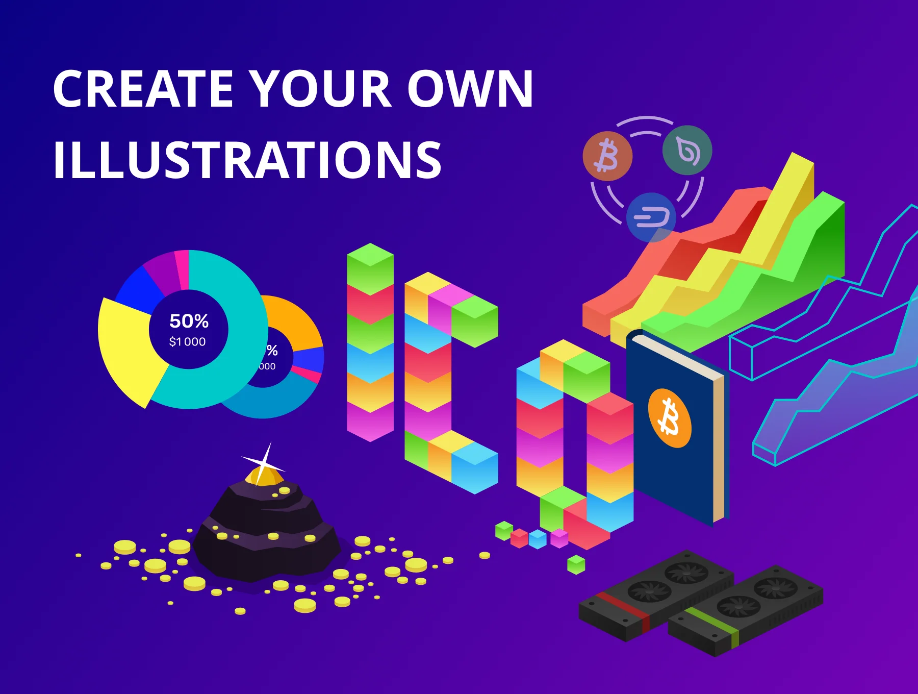 Crypto Illustration Kit 3