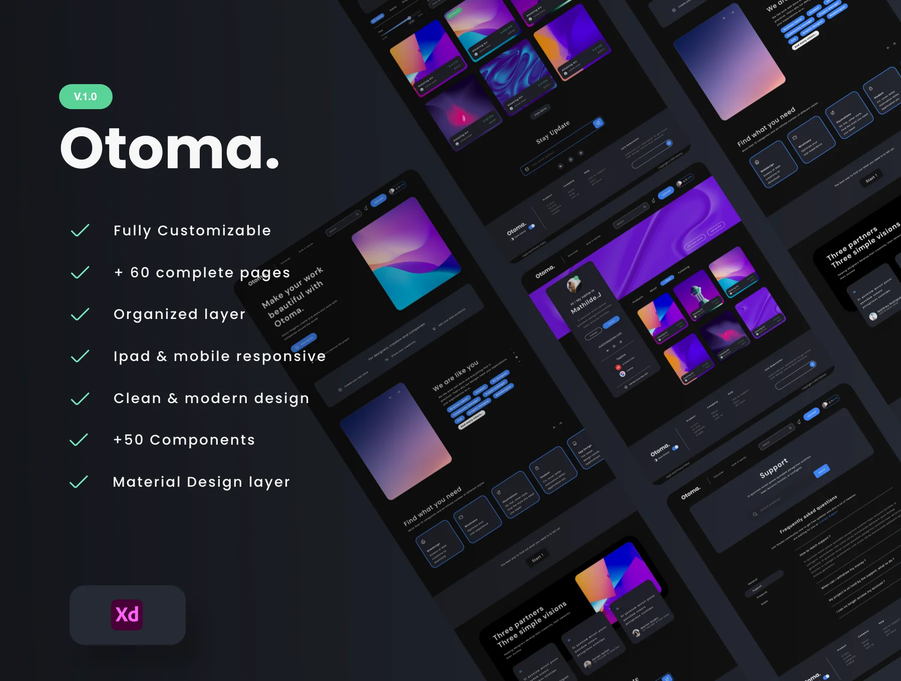 Crypto MarketPlace UI Kit